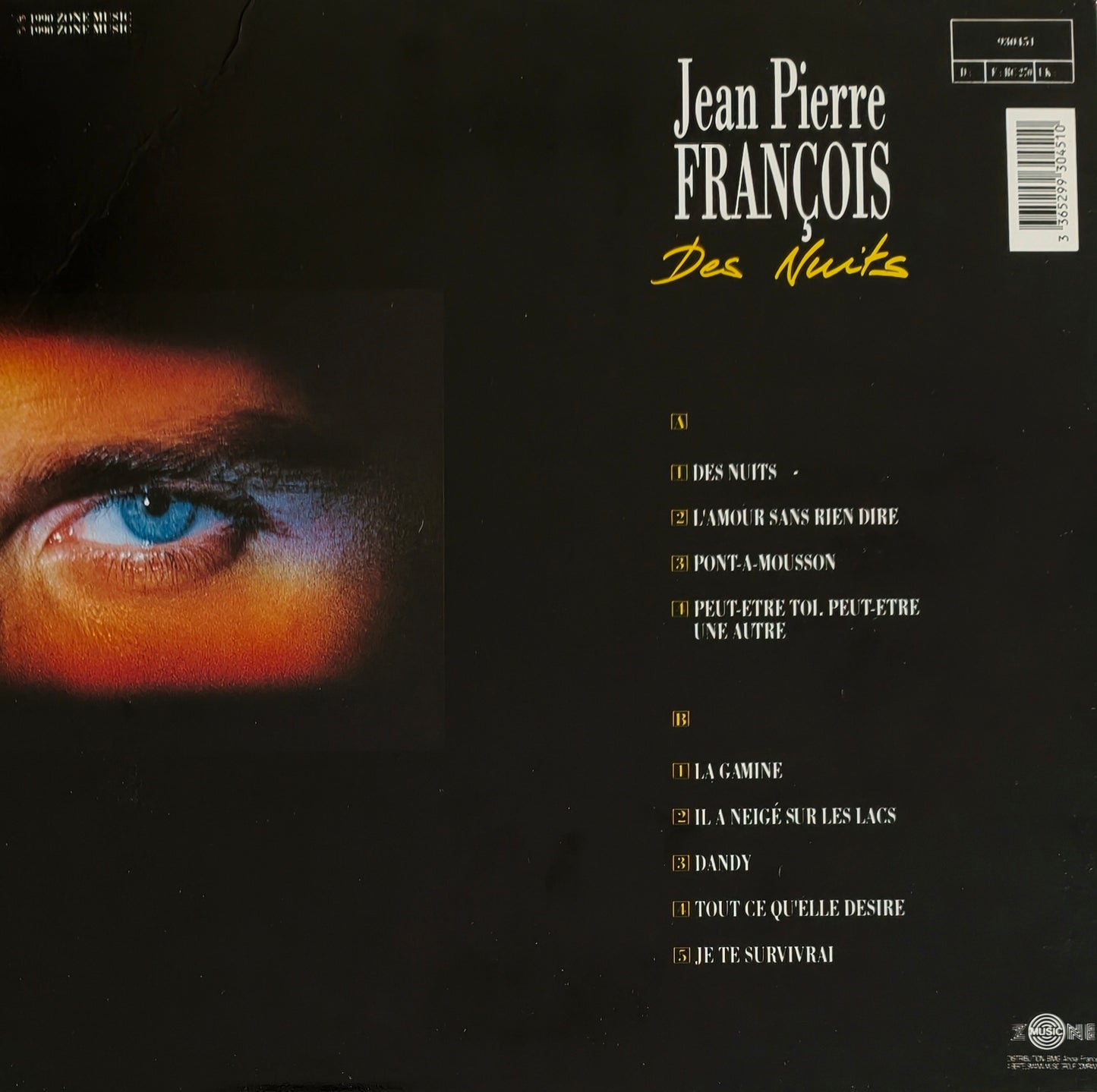 JEAN PIERRE FRANCOIS - Des Nuits