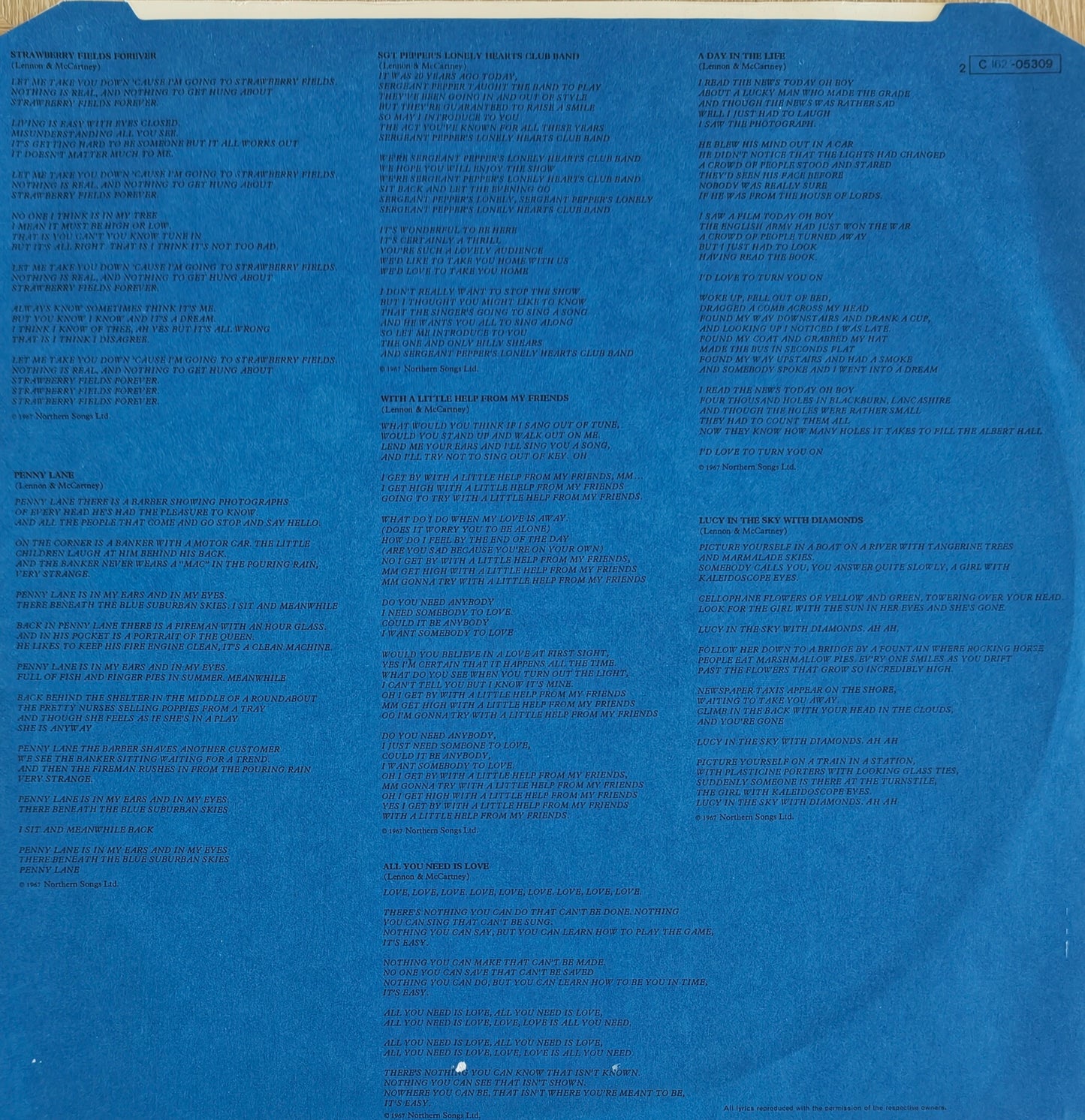 THE BEATLES - 1967-1970