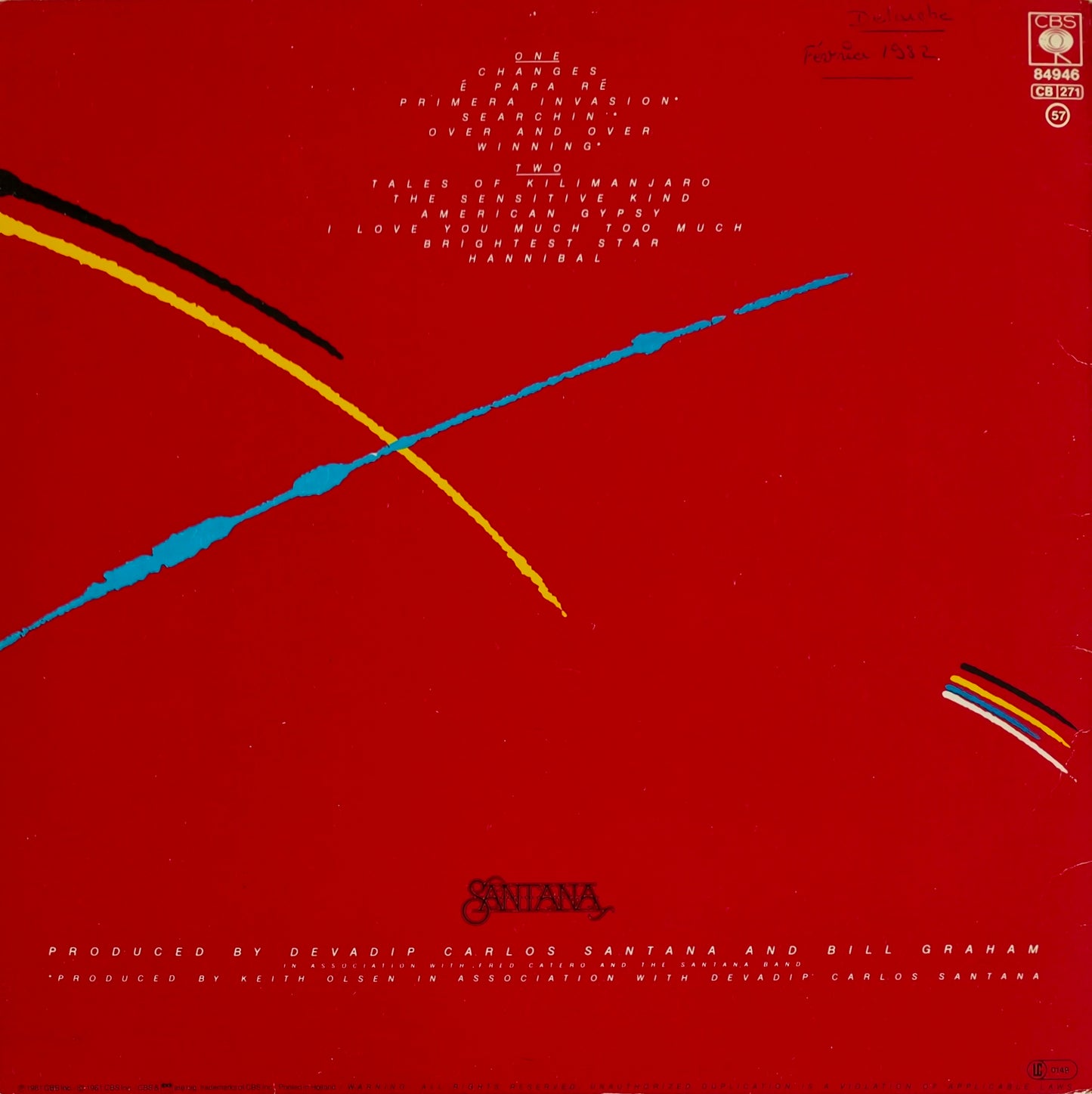 SANTANA - Zebop!