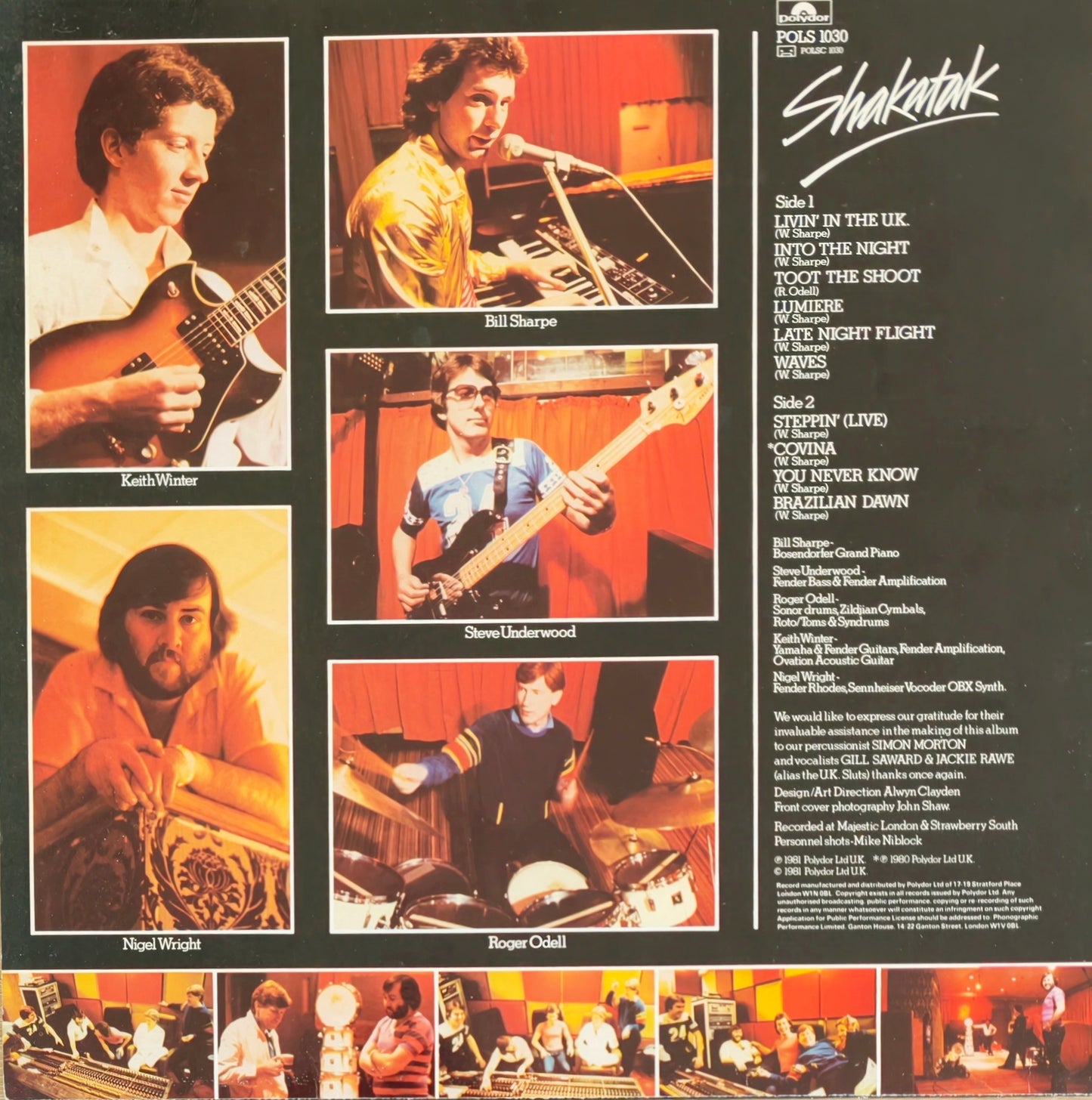 SHAKATAK - Drivin' Hard (Pressage UK)