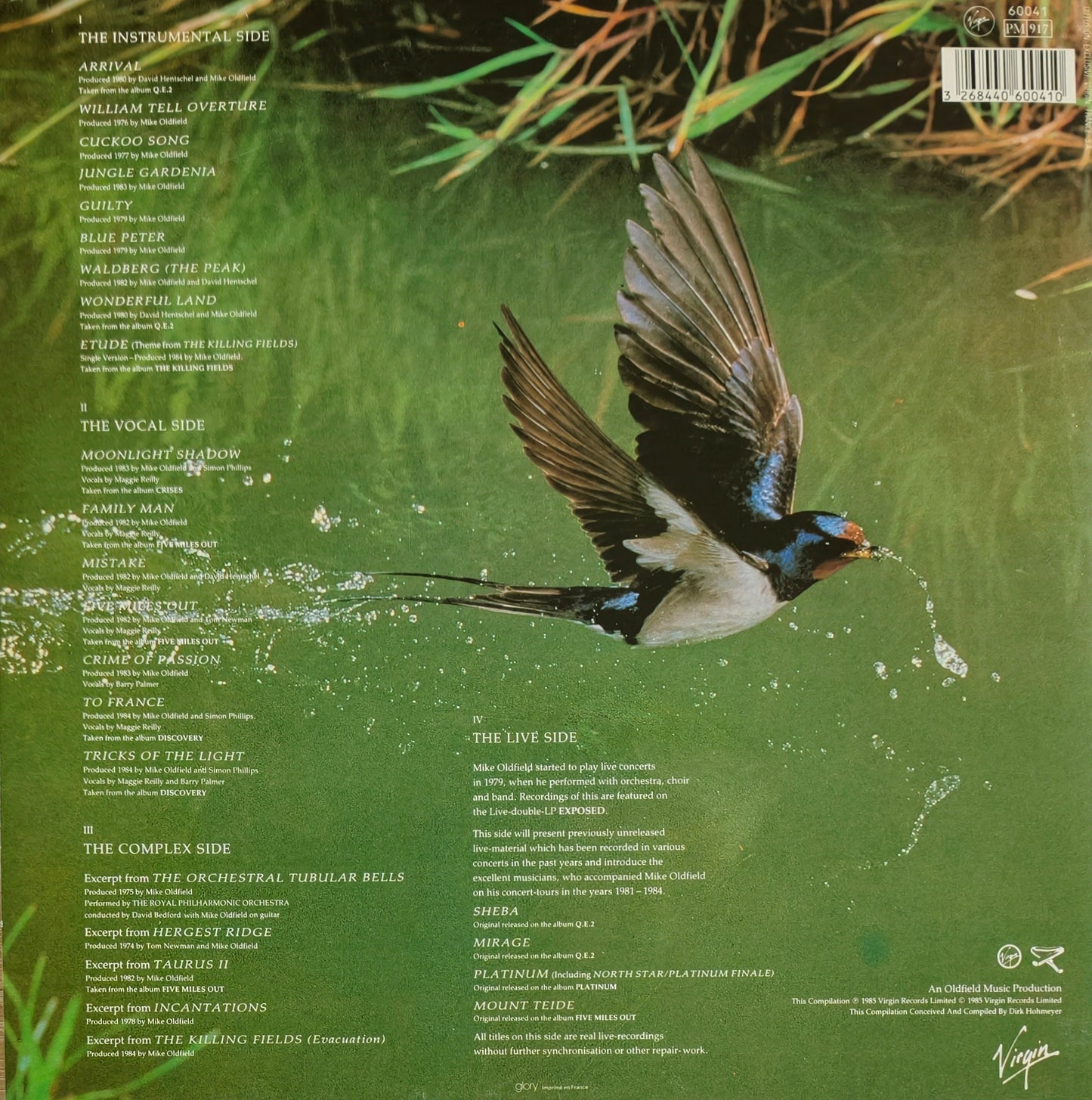 MIKE OLDFIELD - The Complete Mike Oldfield