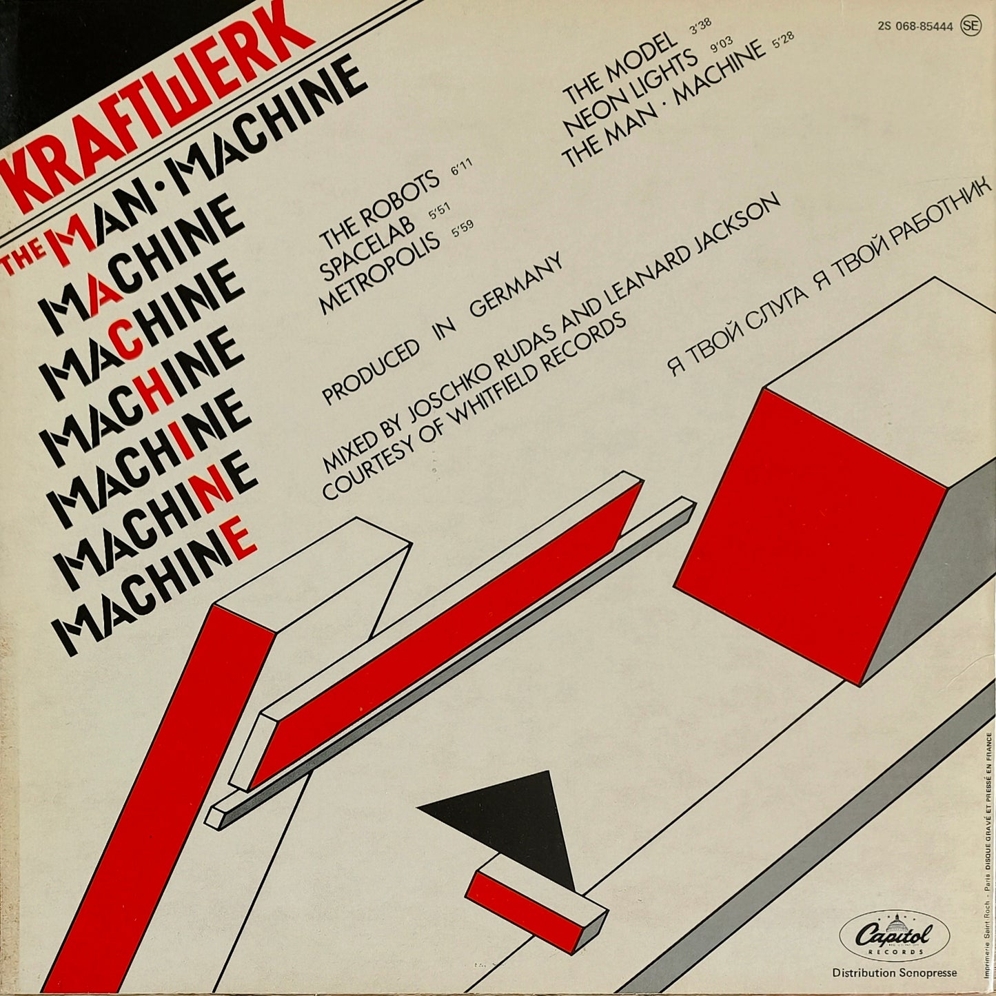 KRAFTWERK - The Man Machine