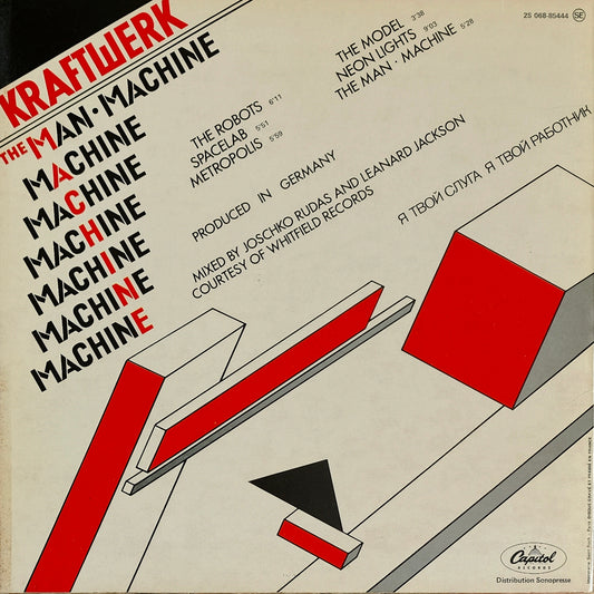 KRAFTWERK - The Man Machine