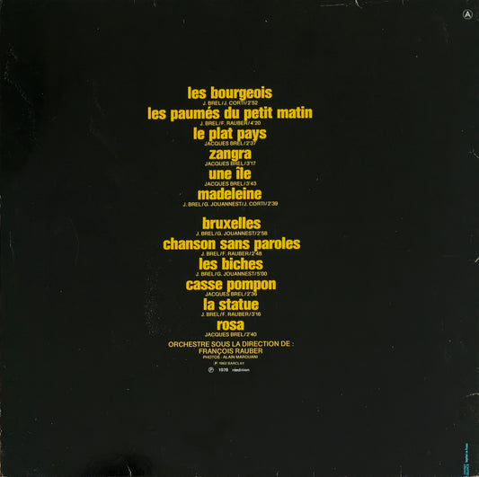 JACQUES BREL - Le Plat Pays 1