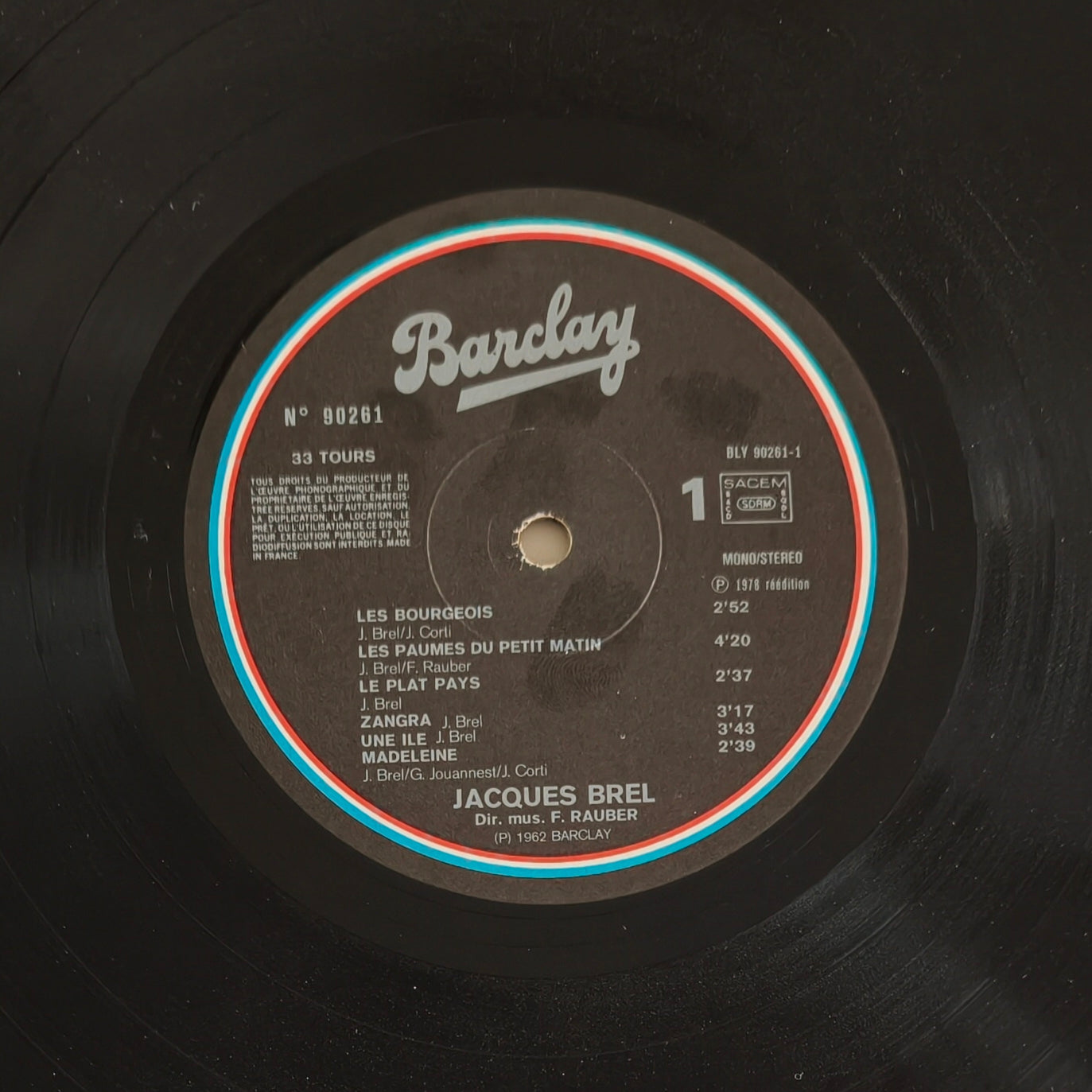 JACQUES BREL - Le Plat Pays 1