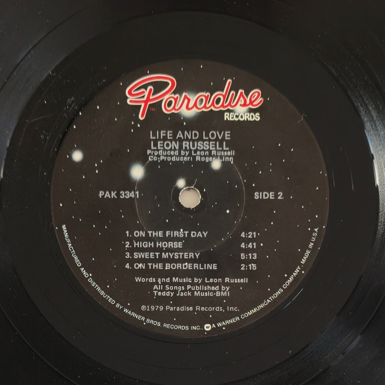 LEON RUSSELL - Life And Love (Pressage US)