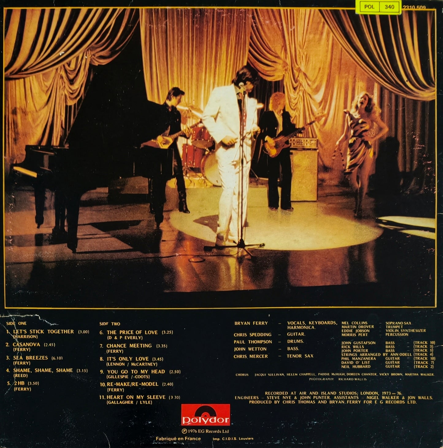 BRYAN FERRY - Let's Stick Together
