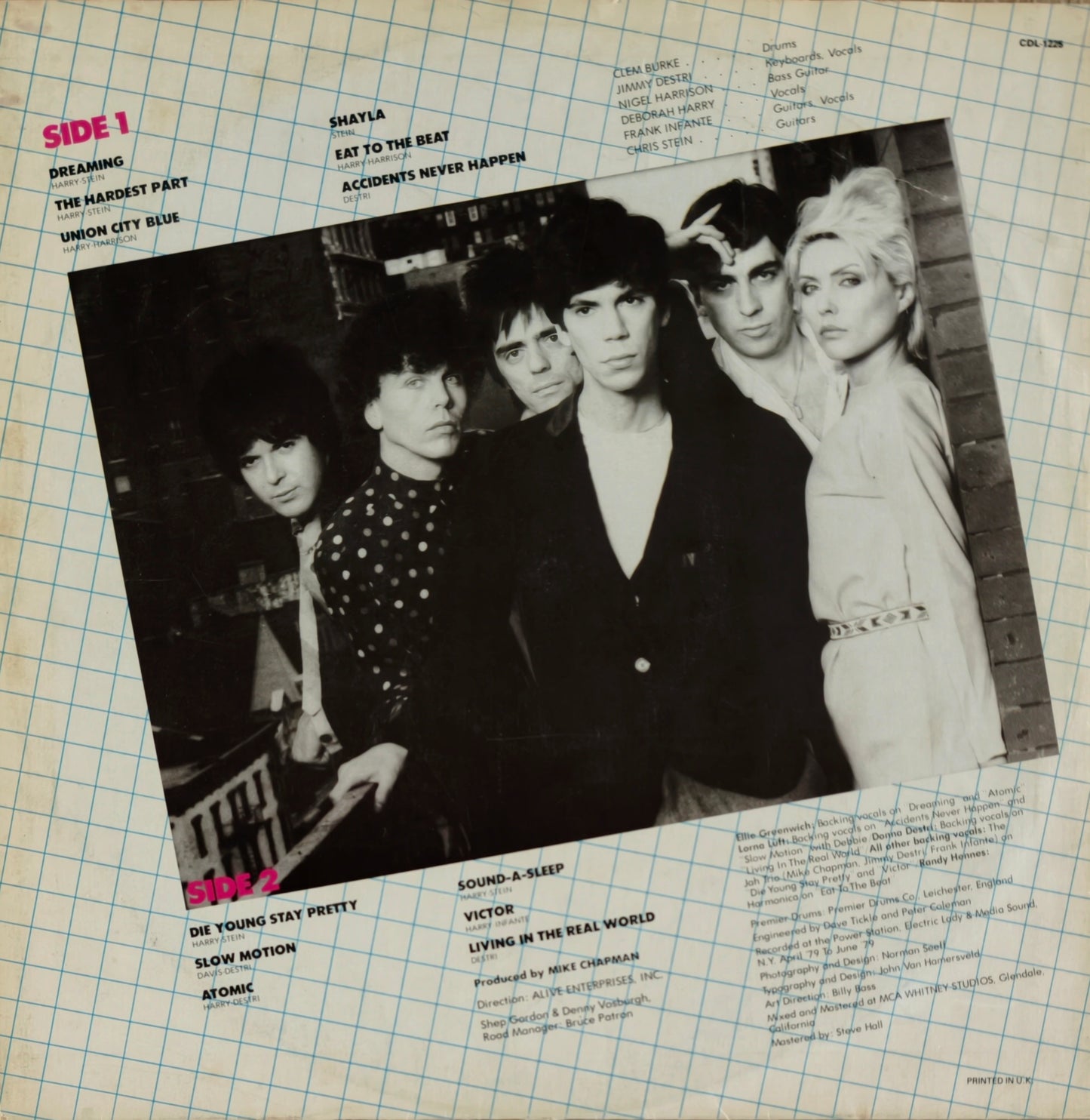 BLONDIE - Eat To The Beat (Pressage UK)