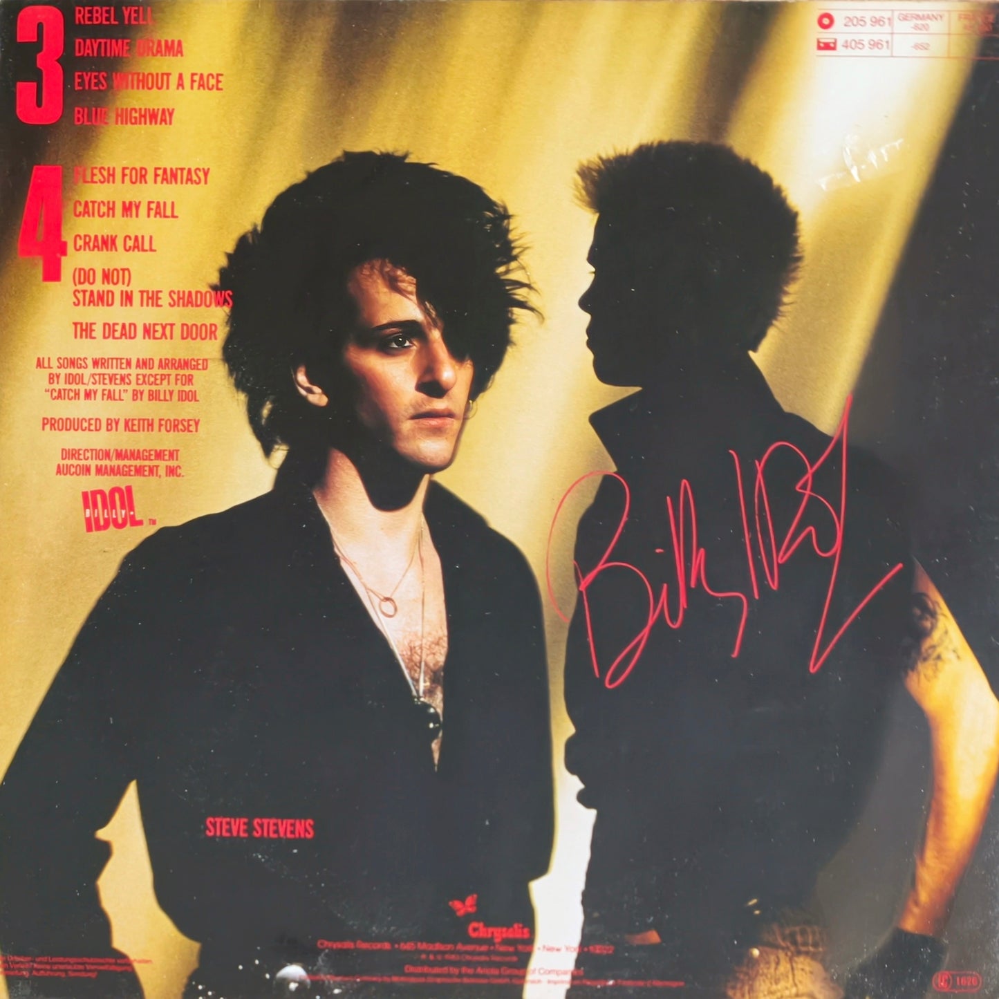 BILLY IDOL - Rebel Yell