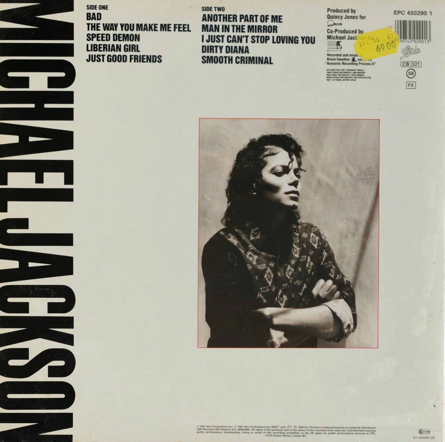 MICHAEL JACKSON - Bad
