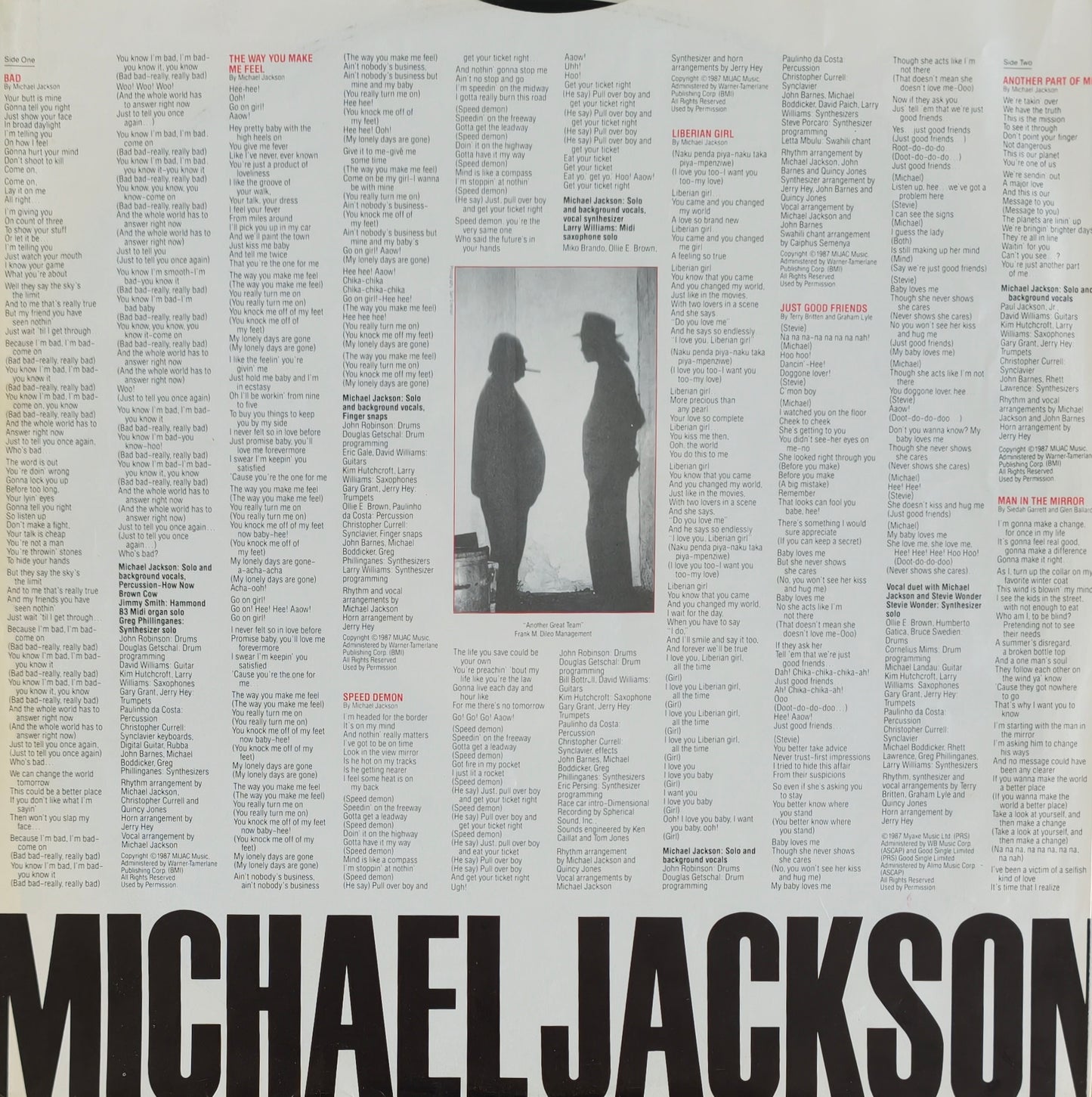 MICHAEL JACKSON - Bad
