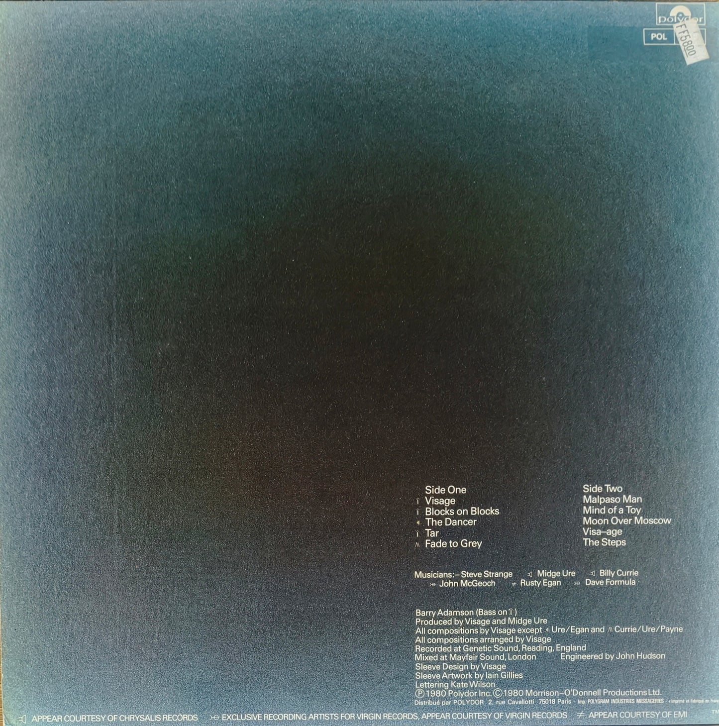 VISAGE - Visage
