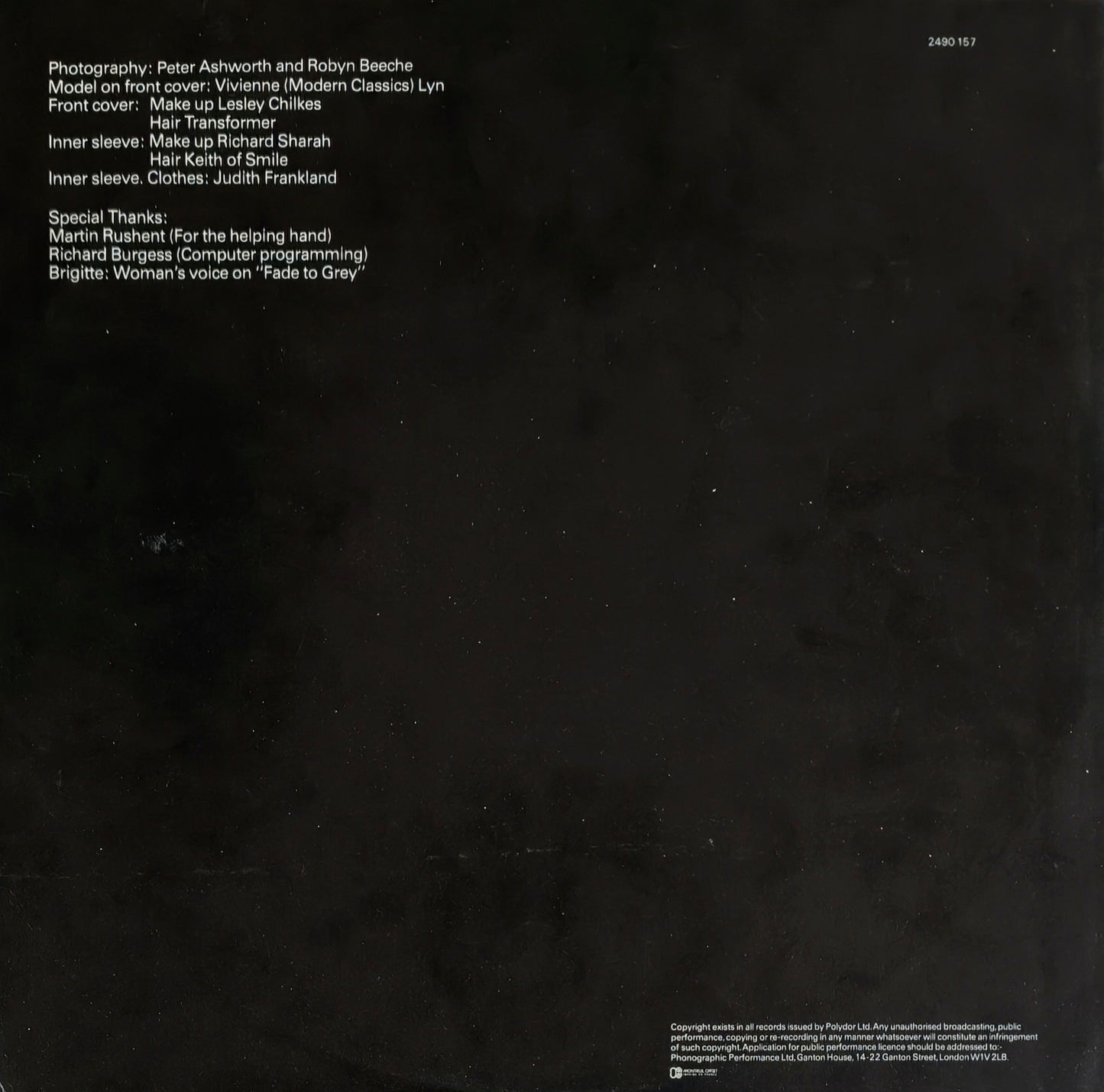 VISAGE - Visage
