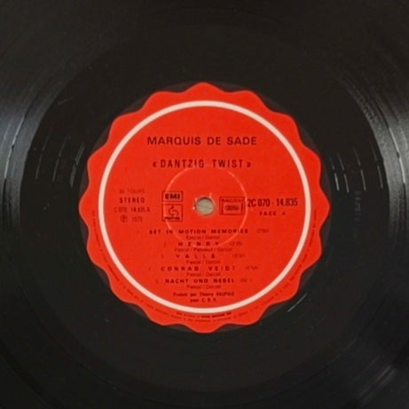 MARQUIS DE SADE - Dantzig Twist