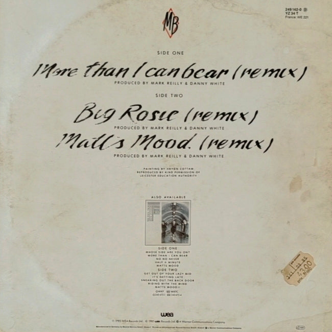 MATT BIANCO - More Than I Can Bear (Remix)