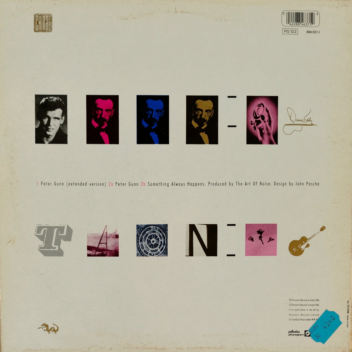 THE ART OF NOISE Featuring DUANE EDDY - Peter Gunn (Extended Version)