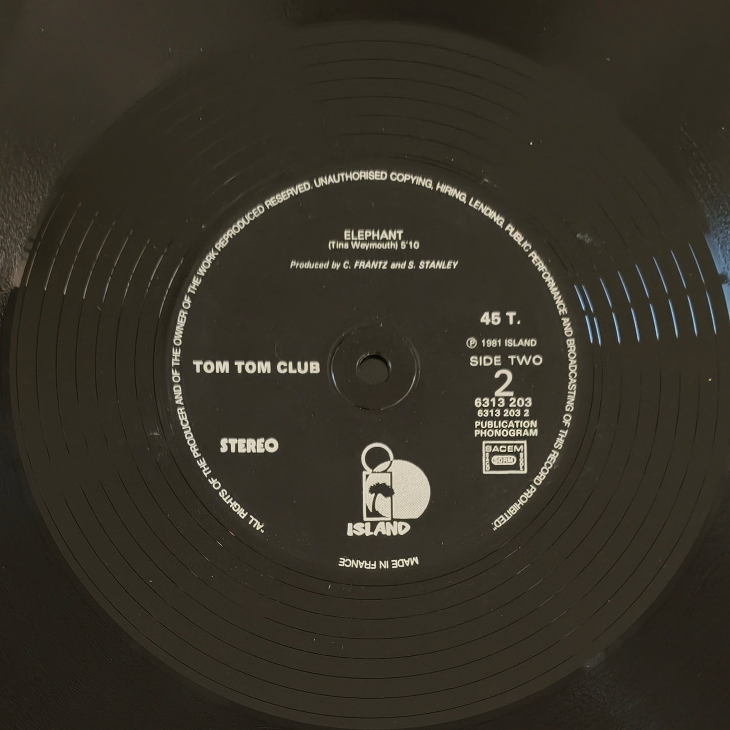 TOM TOM CLUB - Wordy Rappinghood