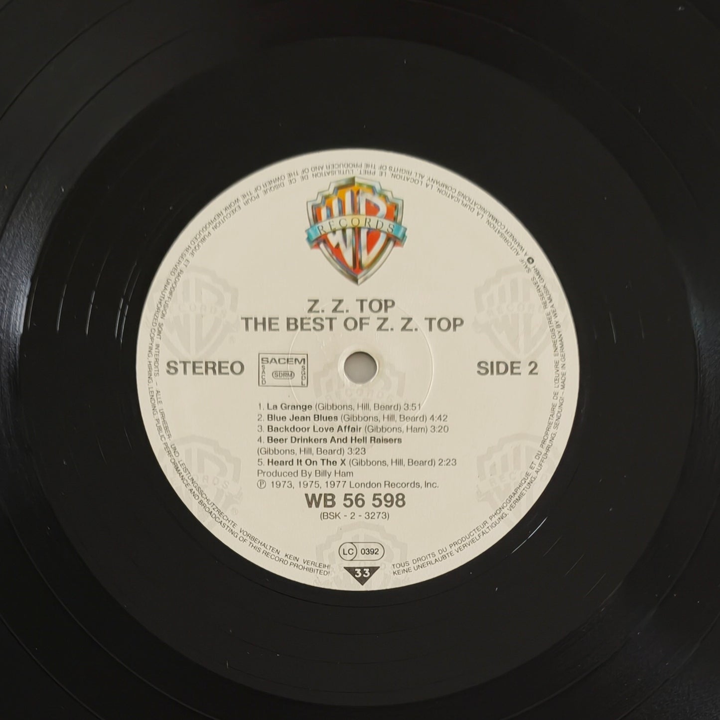 ZZ TOP - The Best Of ZZ Top
