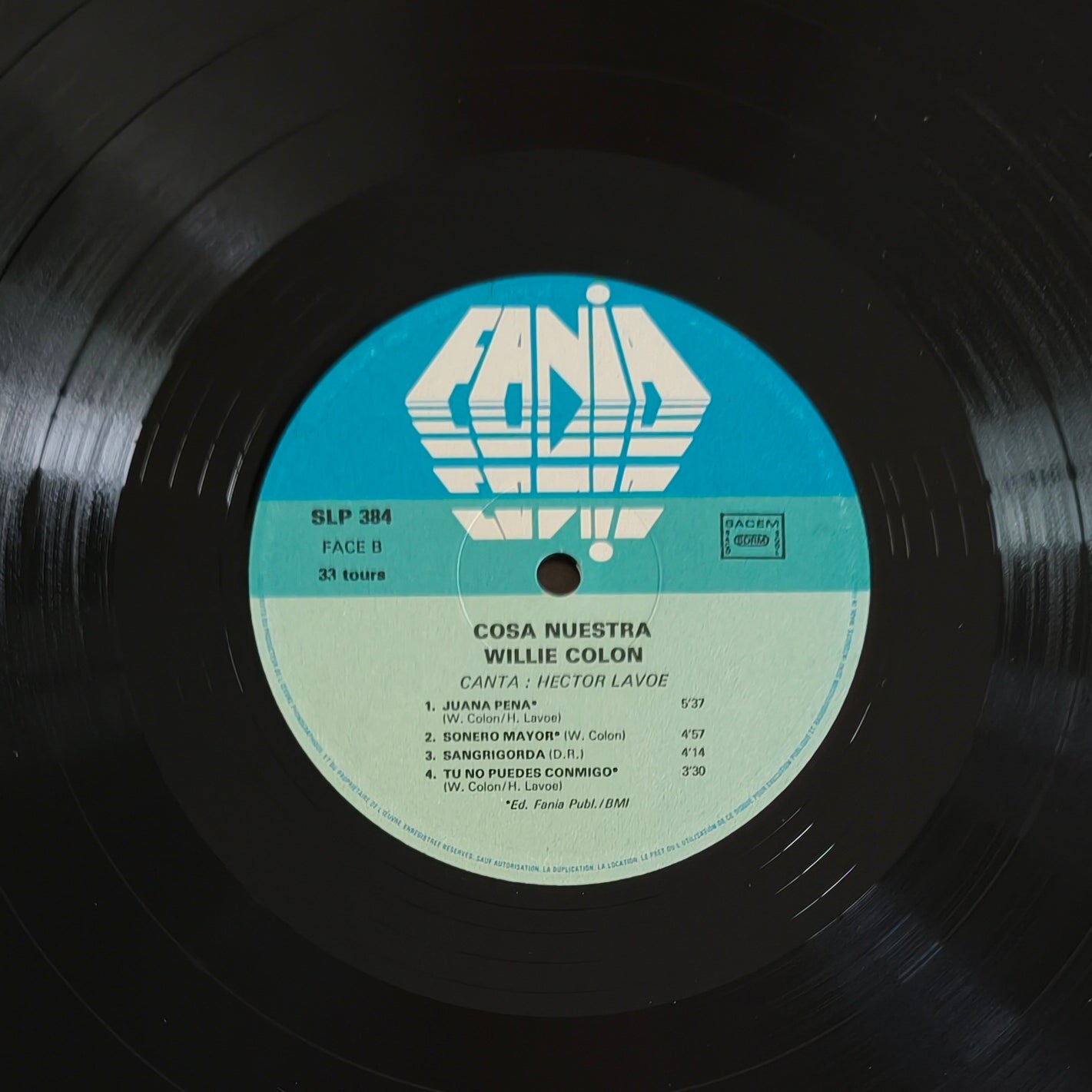 WILLIE COLON , CANTA : HECTOR LAVOE - Cosa Nuestra