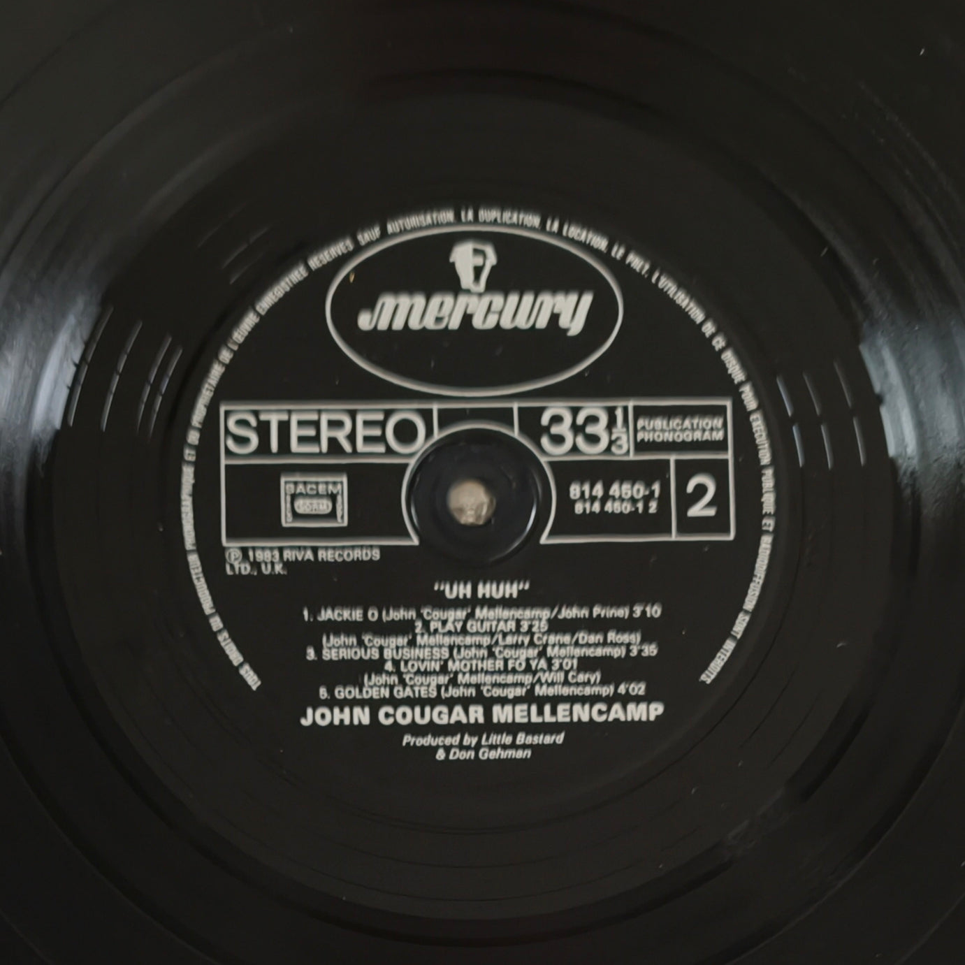 JOHN COUGAR MELLENCAMP - Uh-Huh