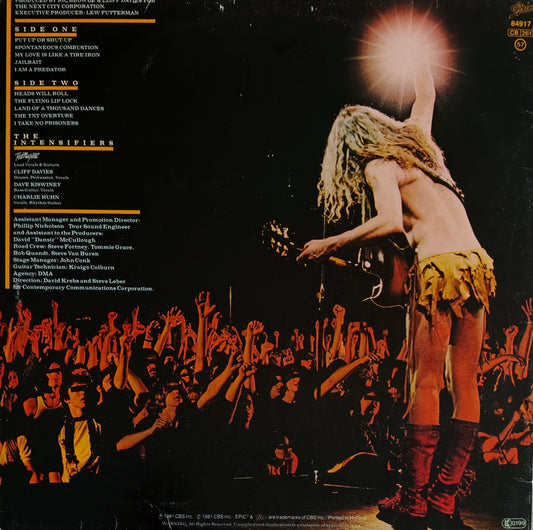 TED NUGENT -Intensities In 10 Cities