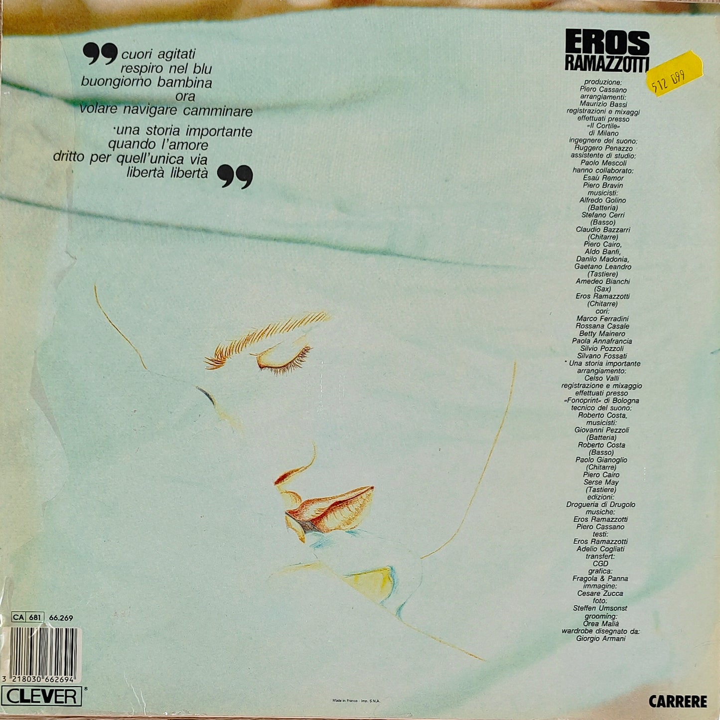 EROS RAMAZZOTTI - Cuori Agitati