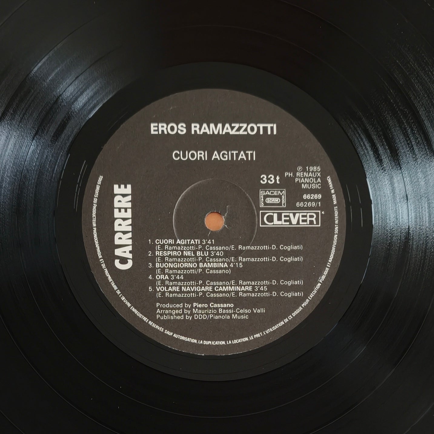 EROS RAMAZZOTTI - Cuori Agitati
