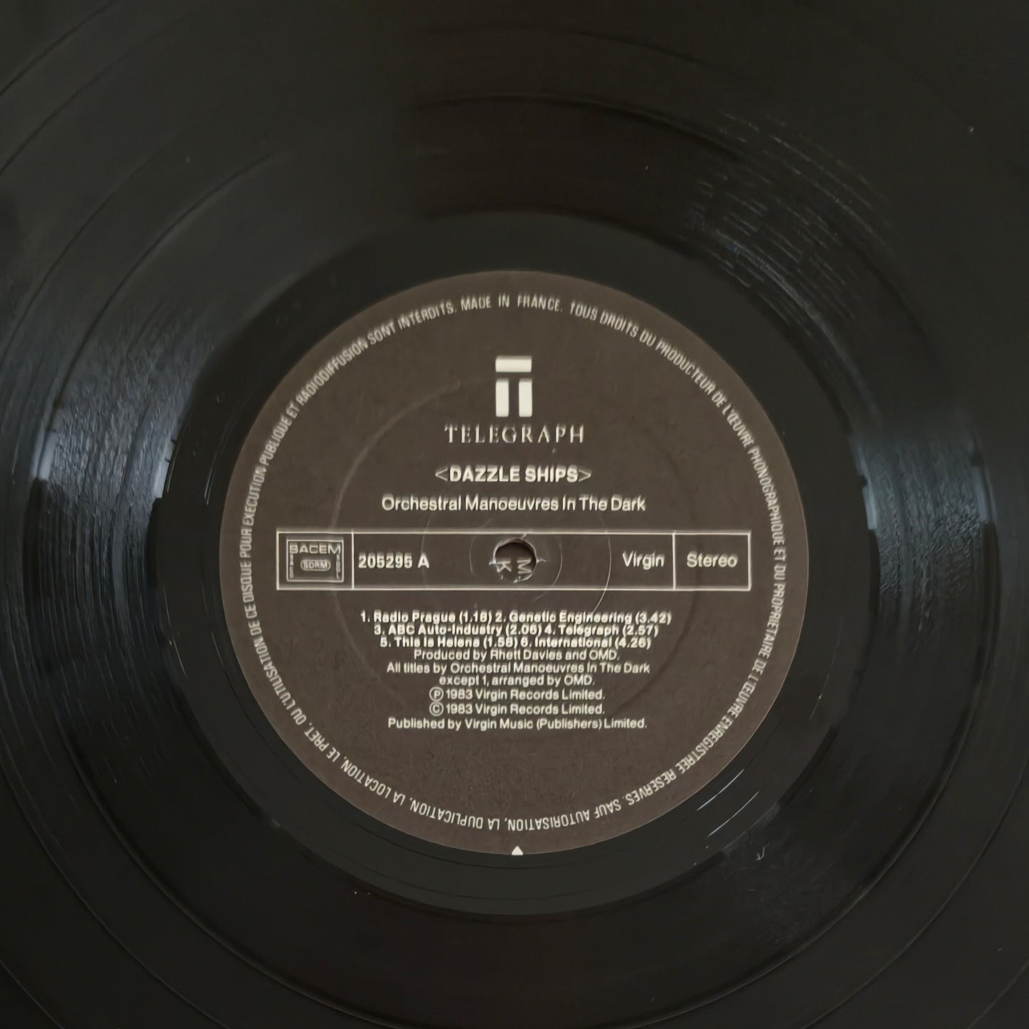 ORCHESTRAL MANOEUVRES IN THE DARK (OMD) - Dazzle Ships
