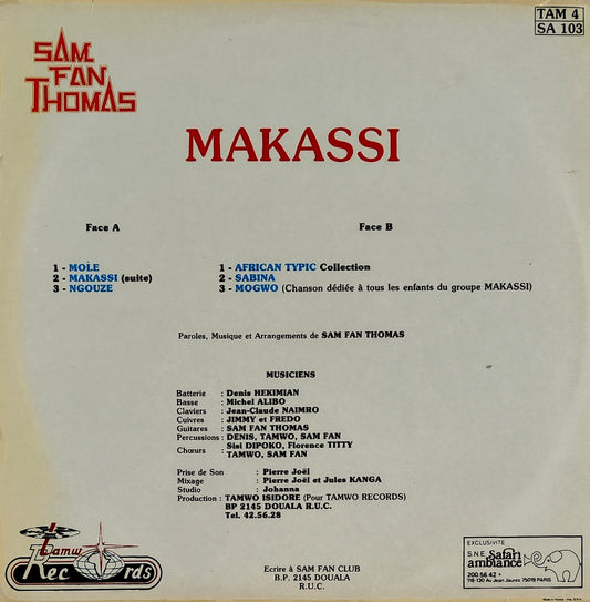 SAM FAN THOMAS - Makassi
