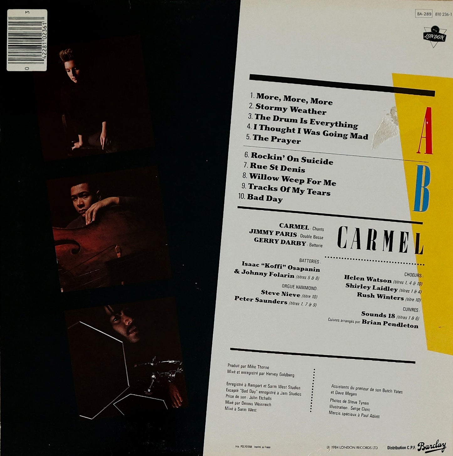 CARMEL - The Drum Is Everything