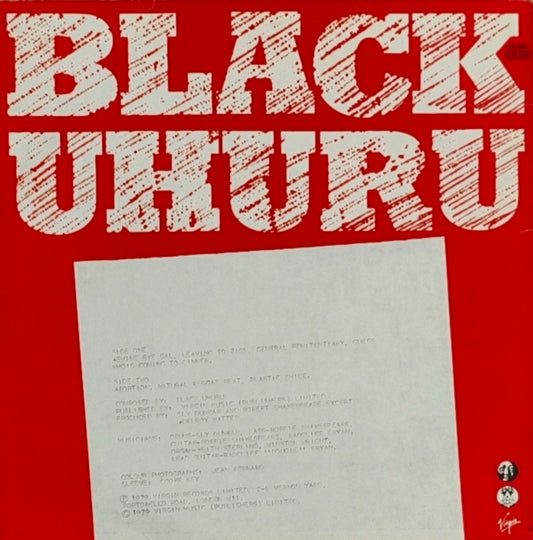 BLACK UHURU - Black Uhuru