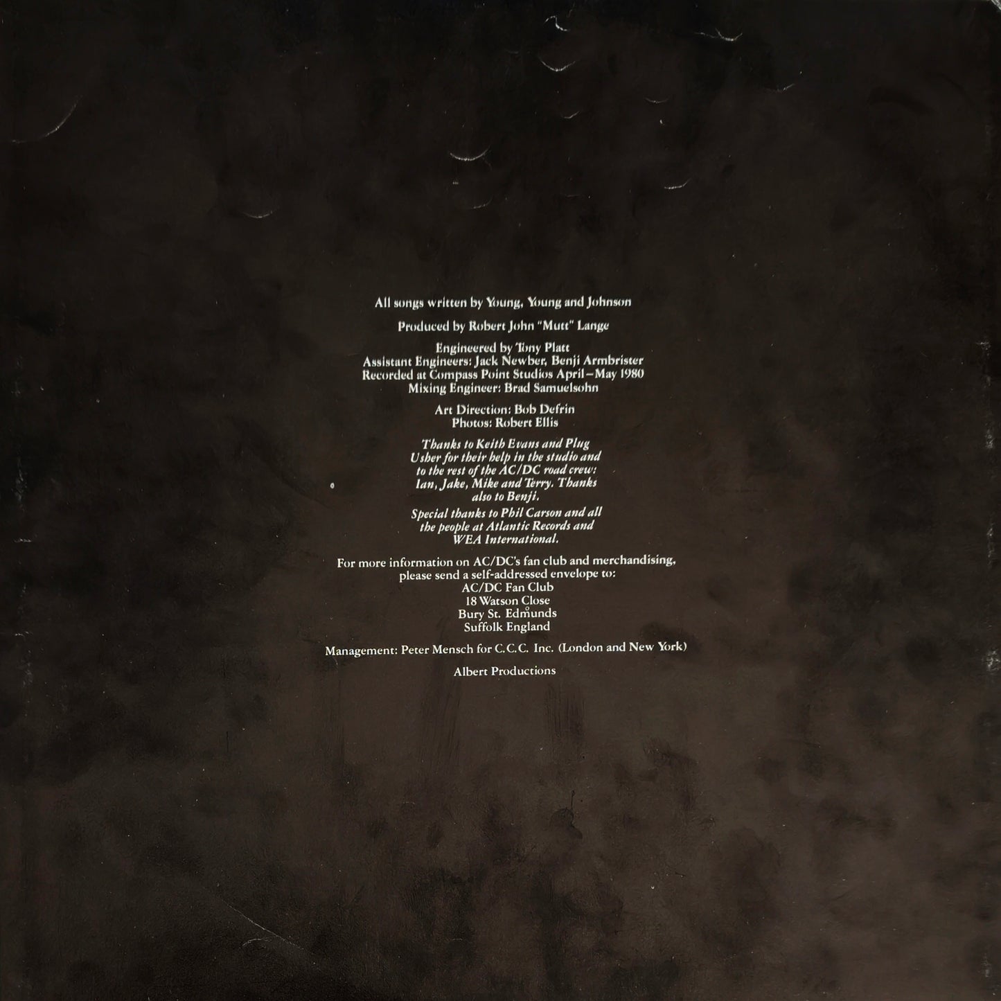 AC/DC - Back In Black