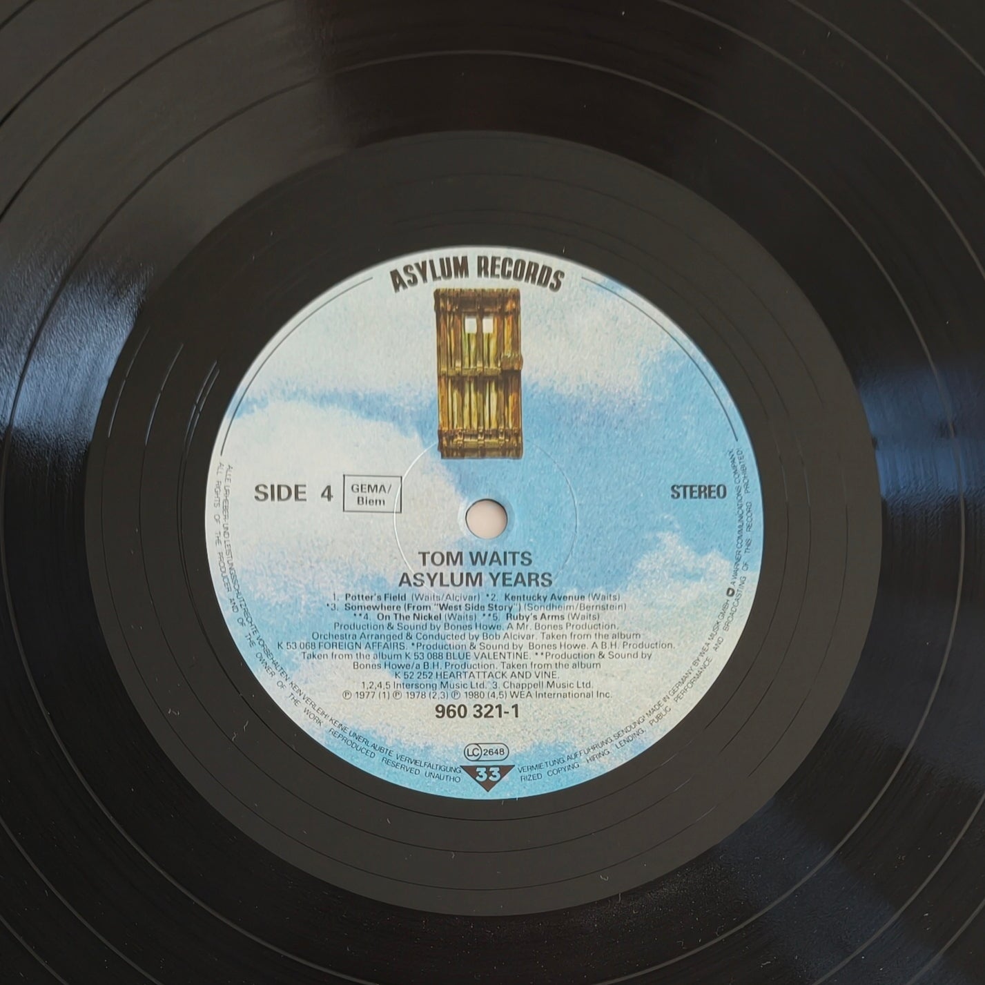 TOM WAITS - Asylum Years