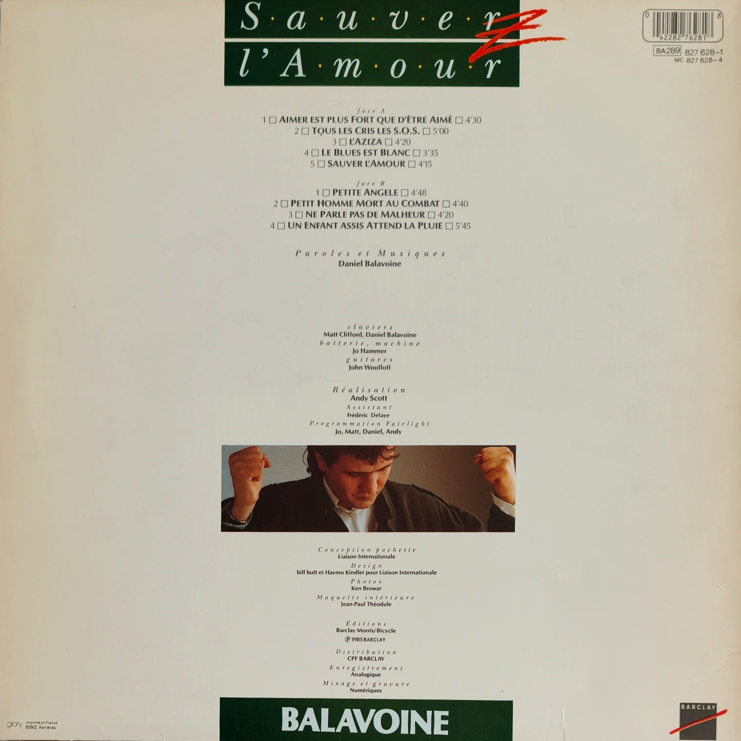DANIEL BALAVOINE - Sauver L'Amour