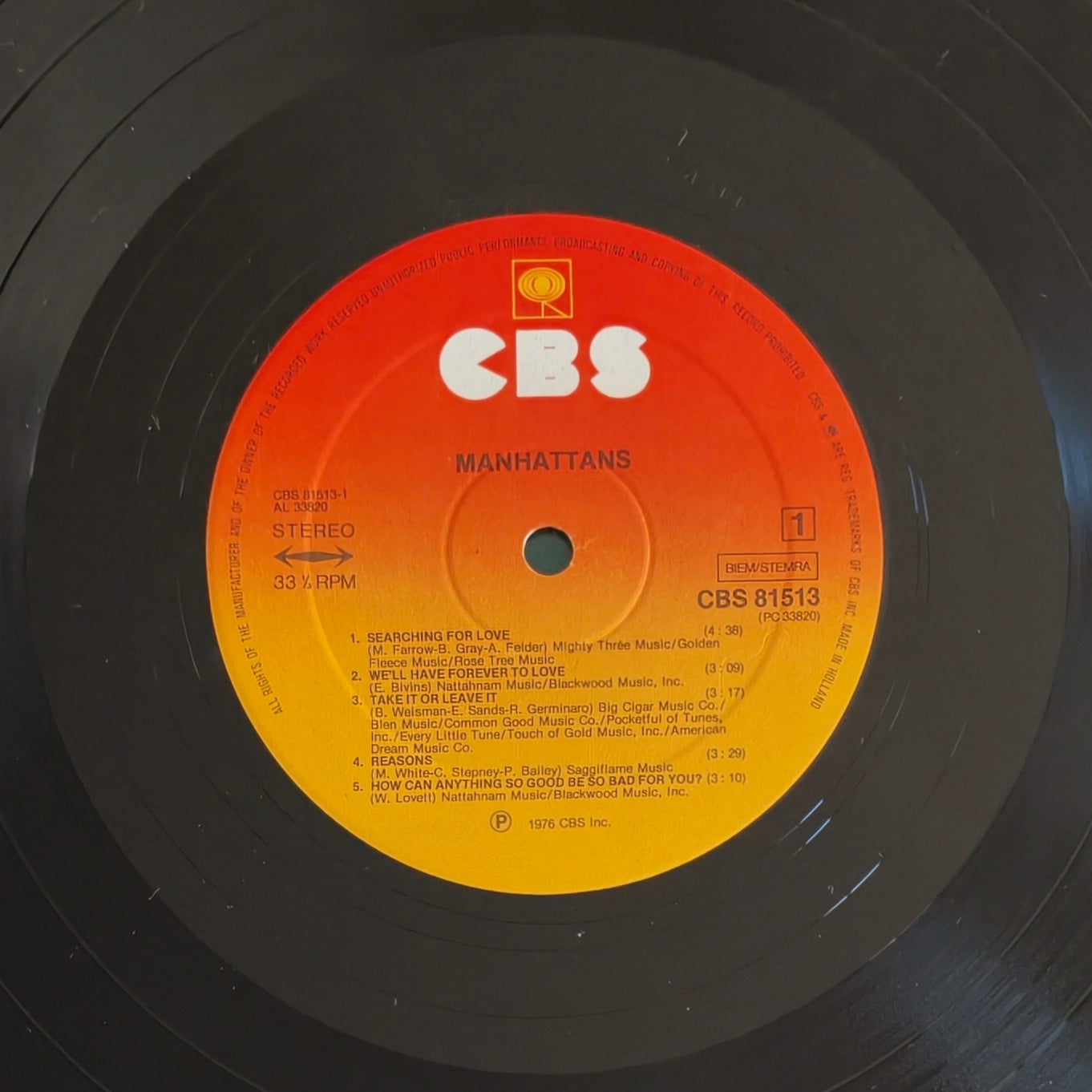 THE MANHATTANS - The Manhattans