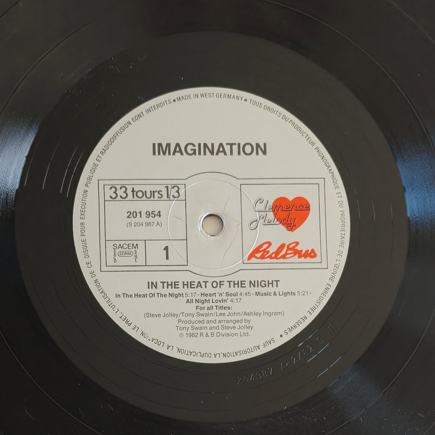 IMAGINATION  - In The Heat Of The Night