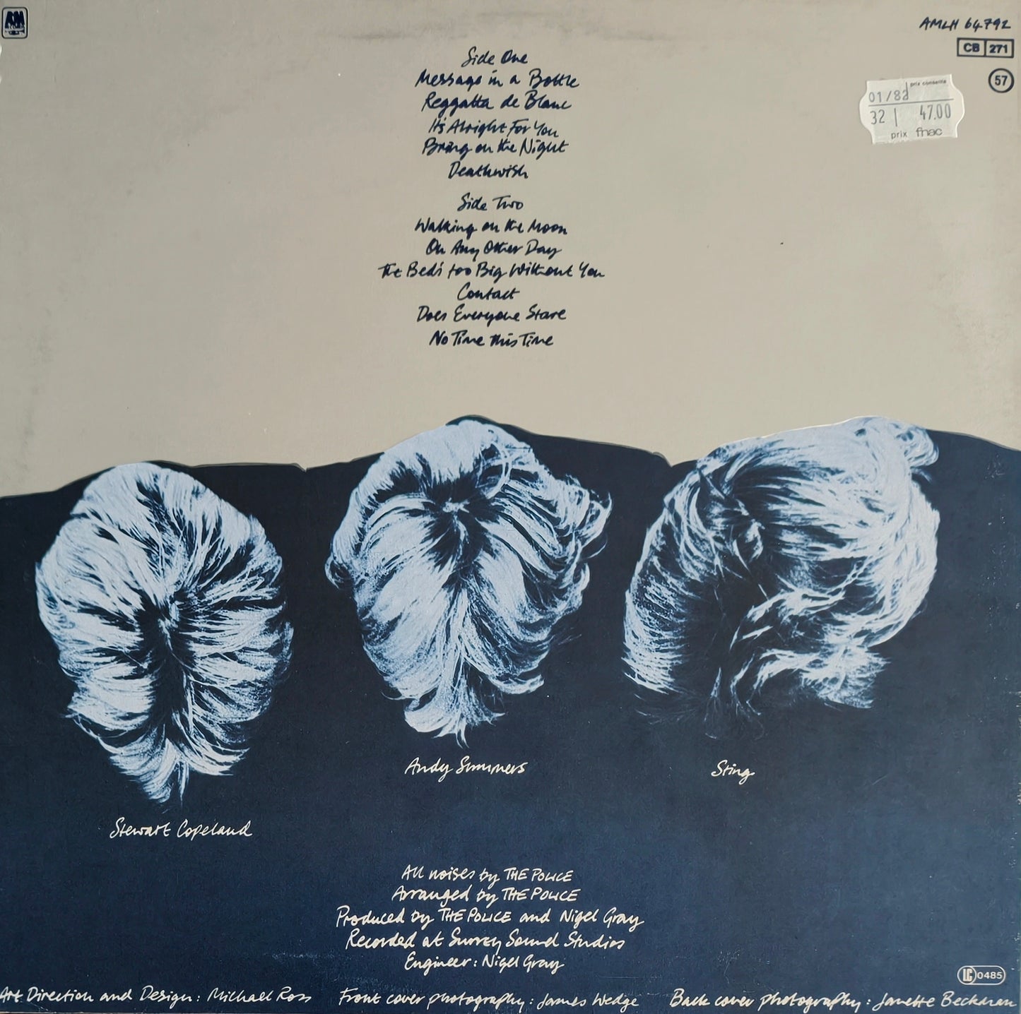 THE POLICE - Reggatta De Blanc