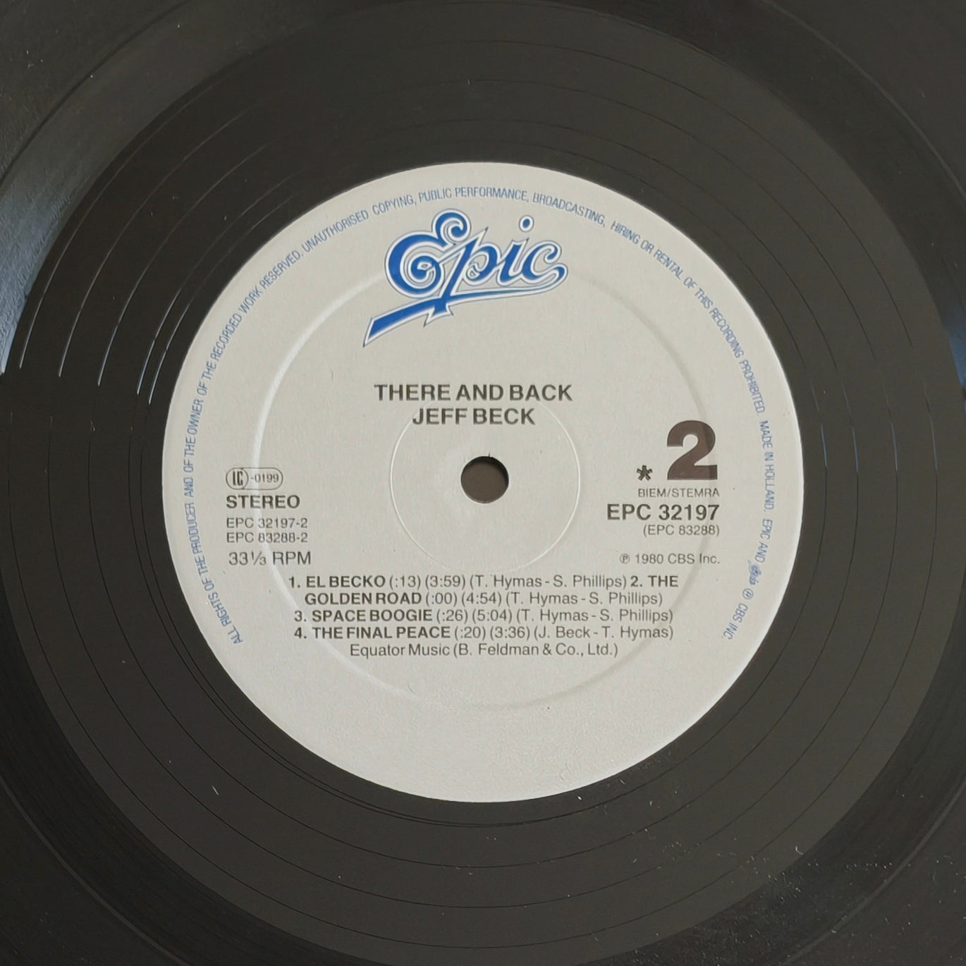 JEFF BECK - There & Back