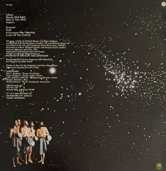 SUPERTRAMP - Crime Of The Century