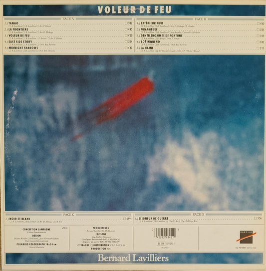 BERNARD LAVILLIERS - Voleur De Feu