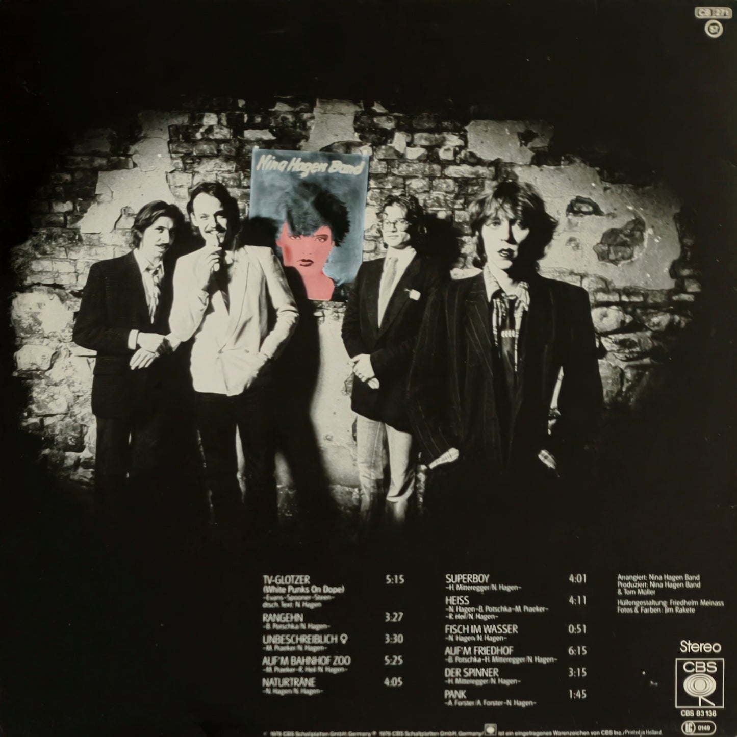 NINA HAGEN BAND - Nina Hagen Band