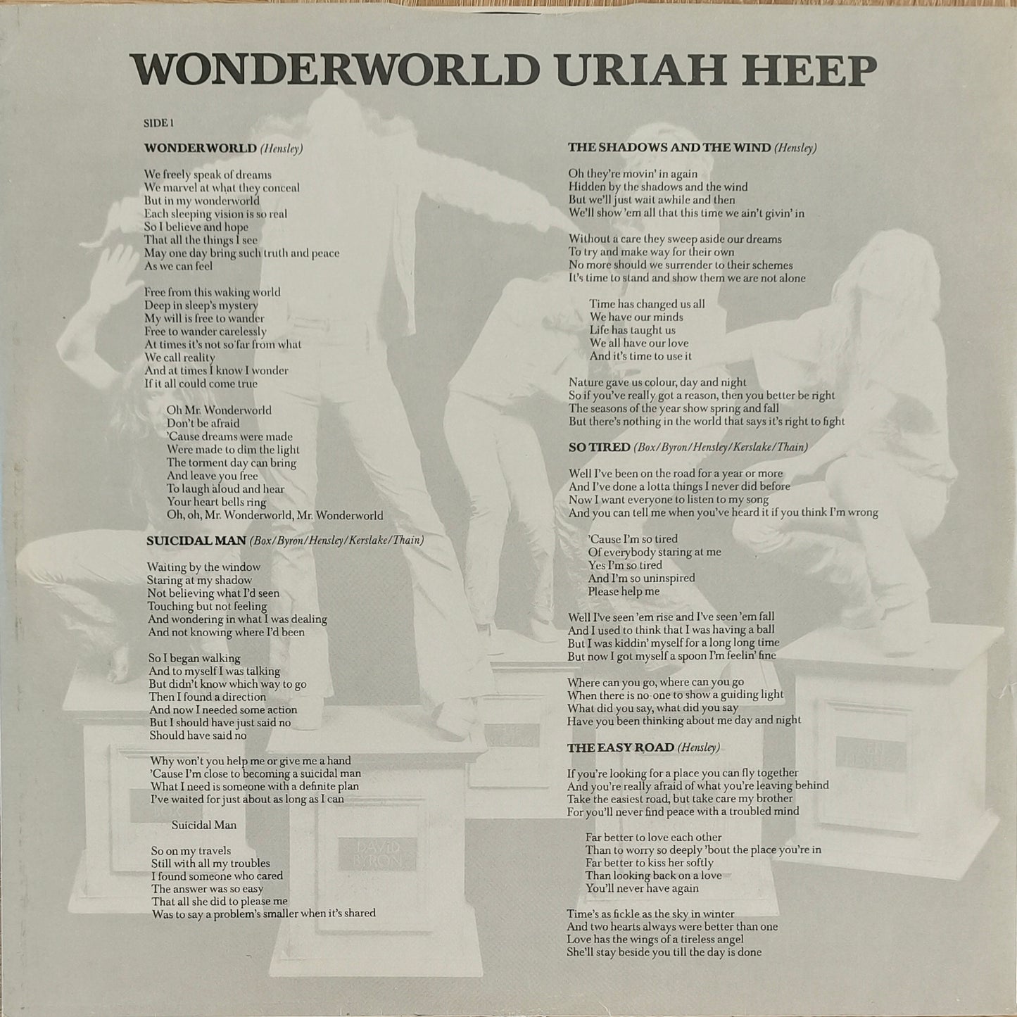 URIAH HEEP - Wonderworld (Pressage UK)