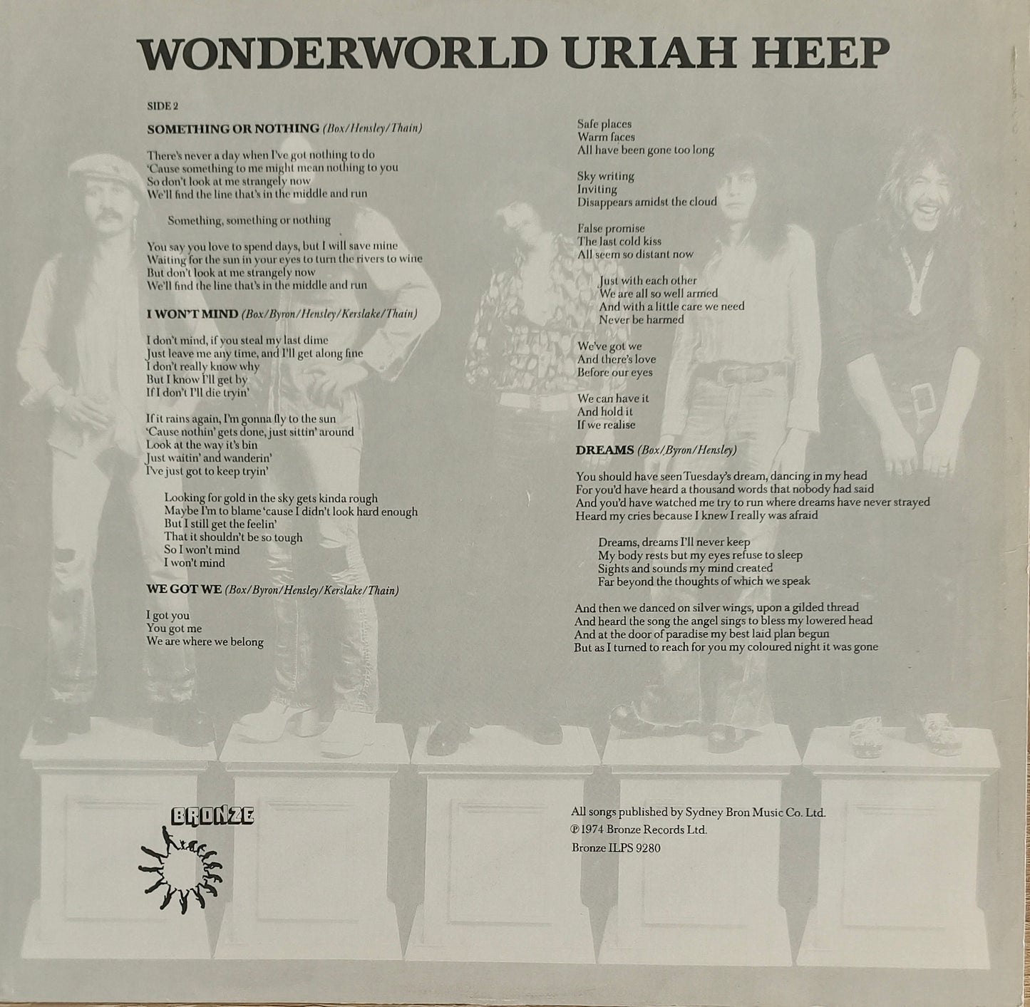 URIAH HEEP - Wonderworld (Pressage UK)