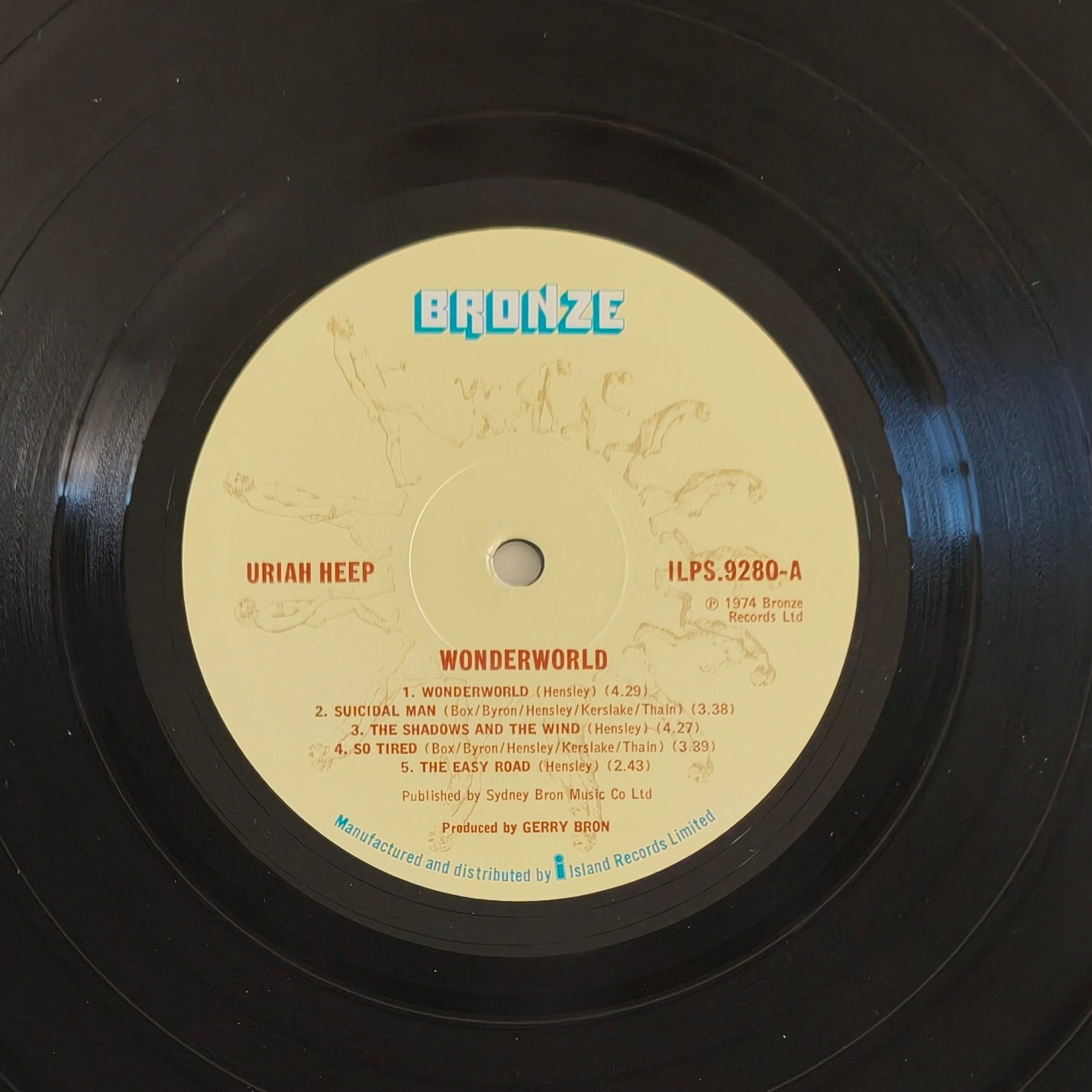 URIAH HEEP - Wonderworld (Pressage UK)