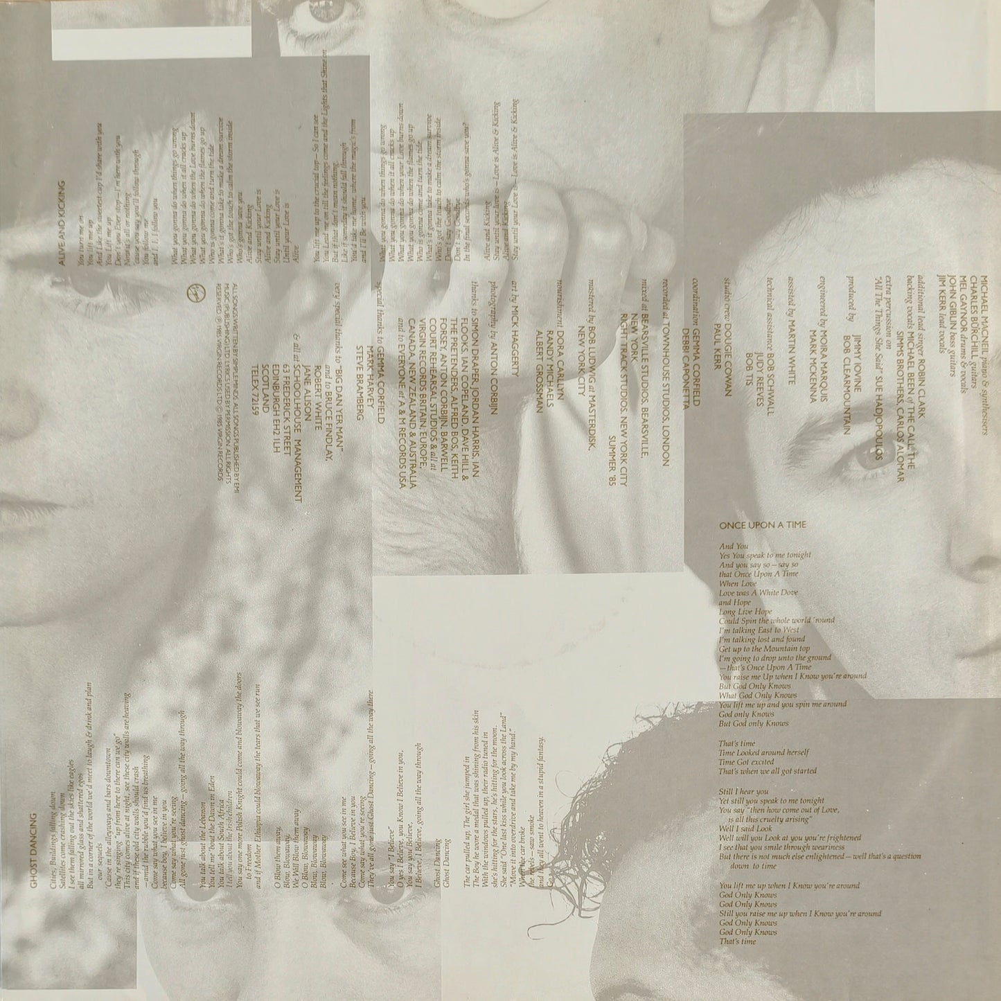 SIMPLE MINDS - Once Upon A Time