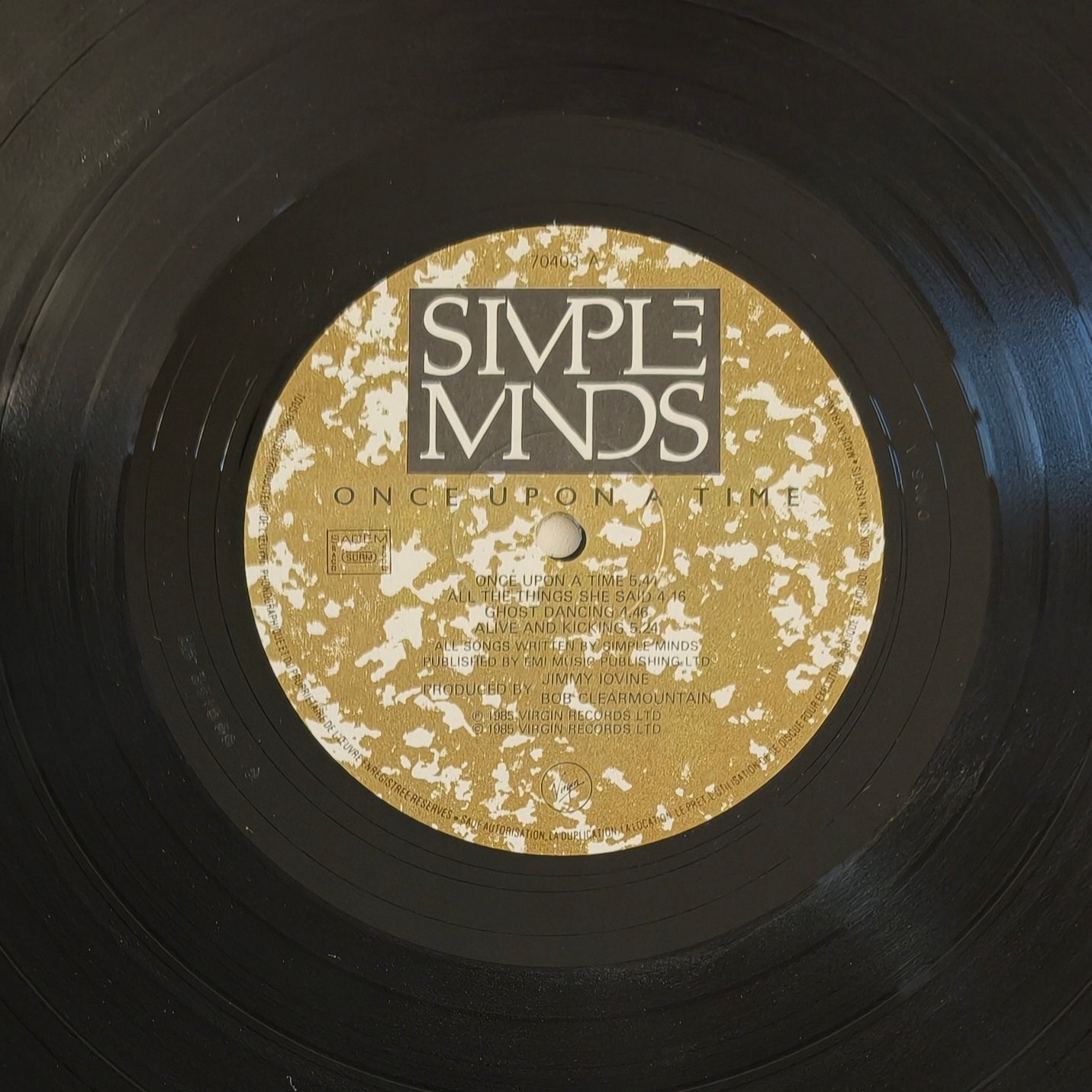 SIMPLE MINDS - Once Upon A Time