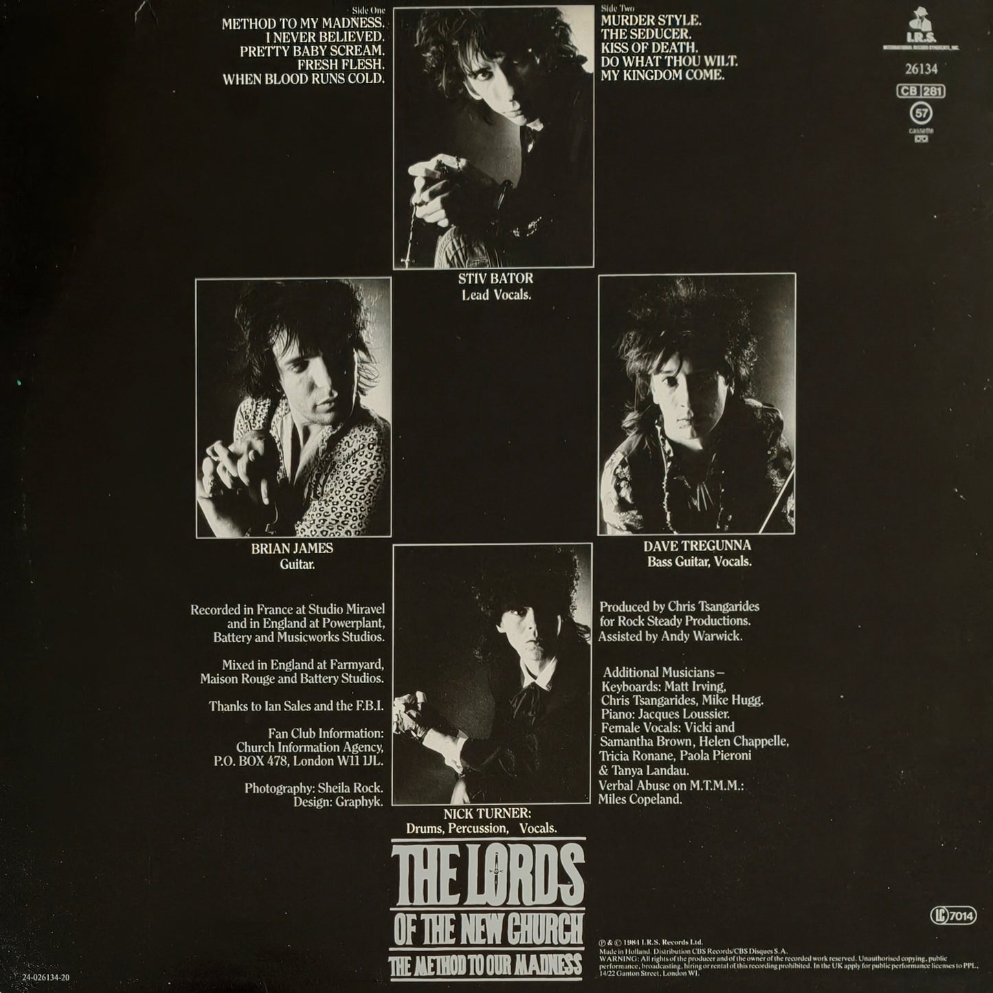 THE LORDS OF THE NEW CHURCH - The Method To Our Madness