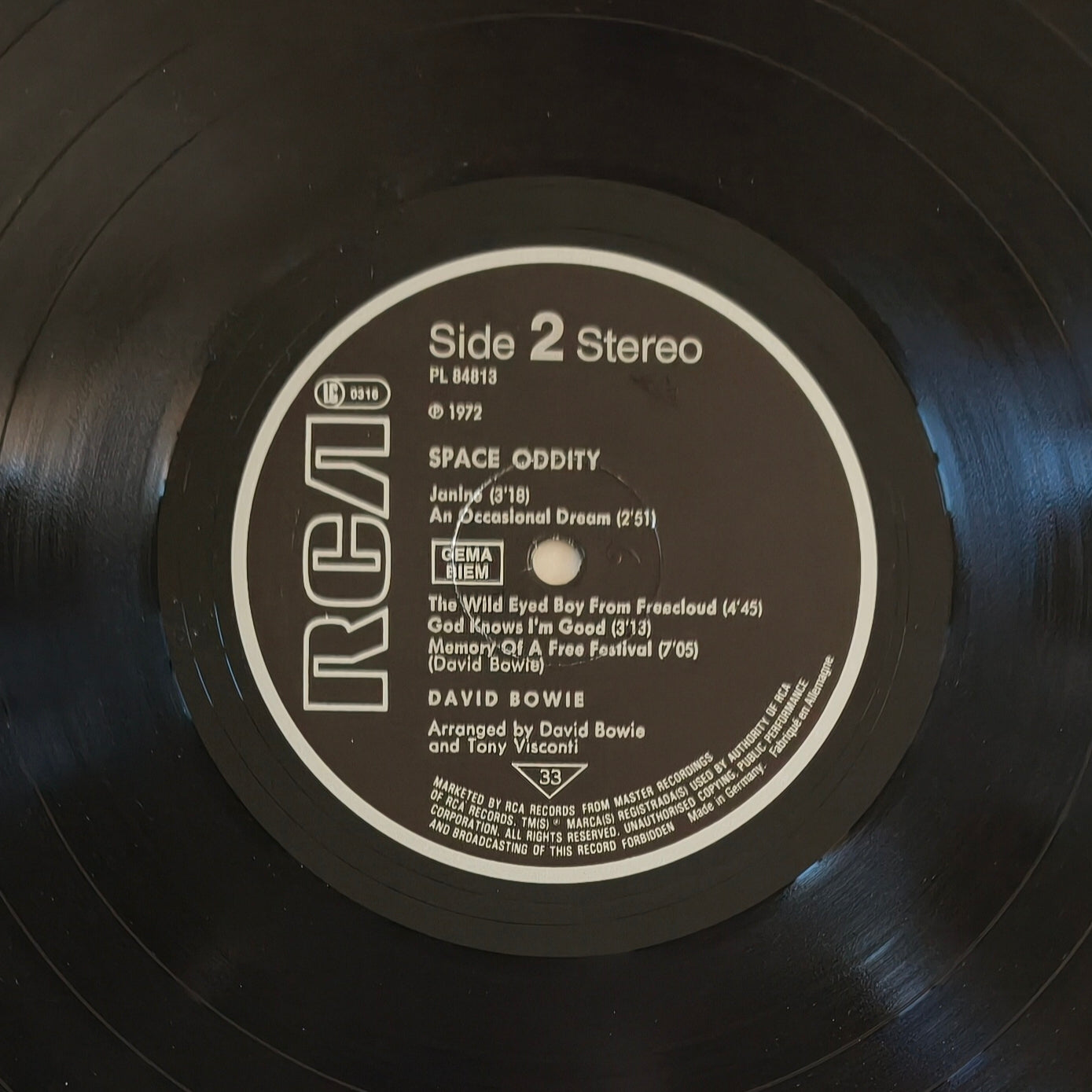 DAVID BOWIE - Space Oddity
