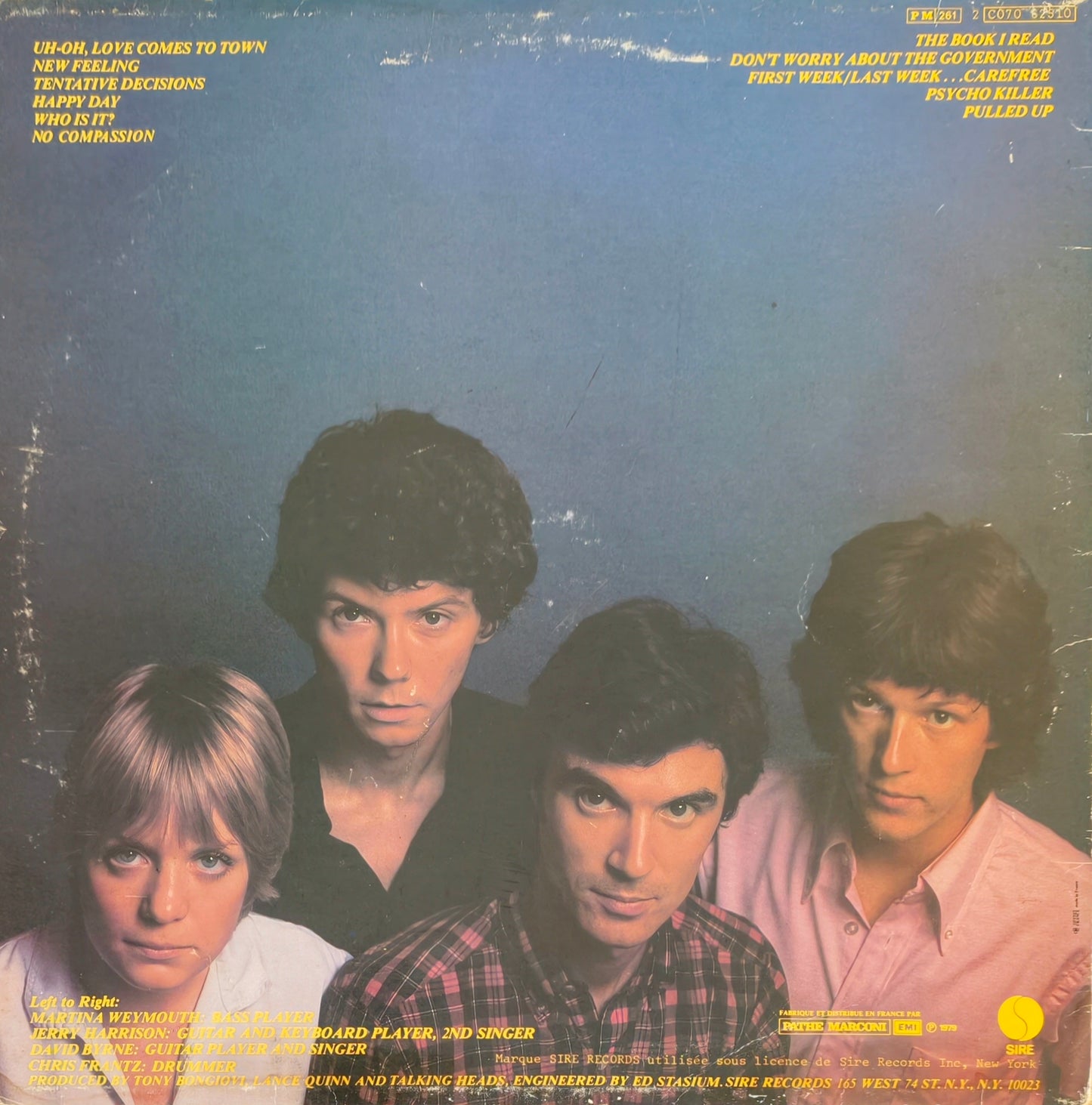 TALKING HEADS - Talking Heads: 77