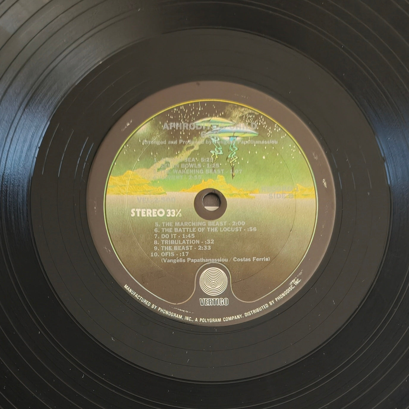 APHRODITE'S CHILD - 666 (Pressage US)